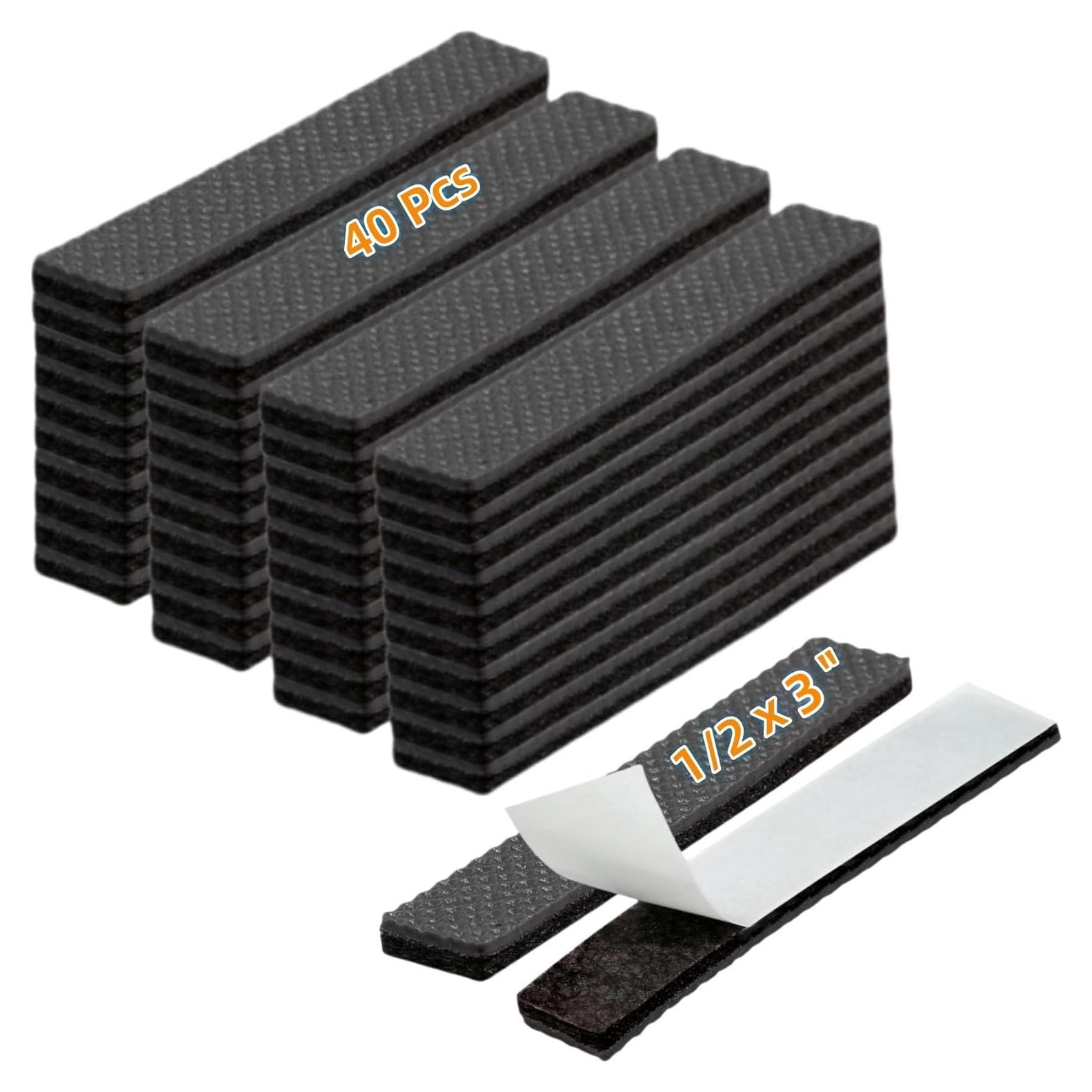 Almohadillas Antideslizantes Furnigear 40 Pcs 7.62x7.62 cm