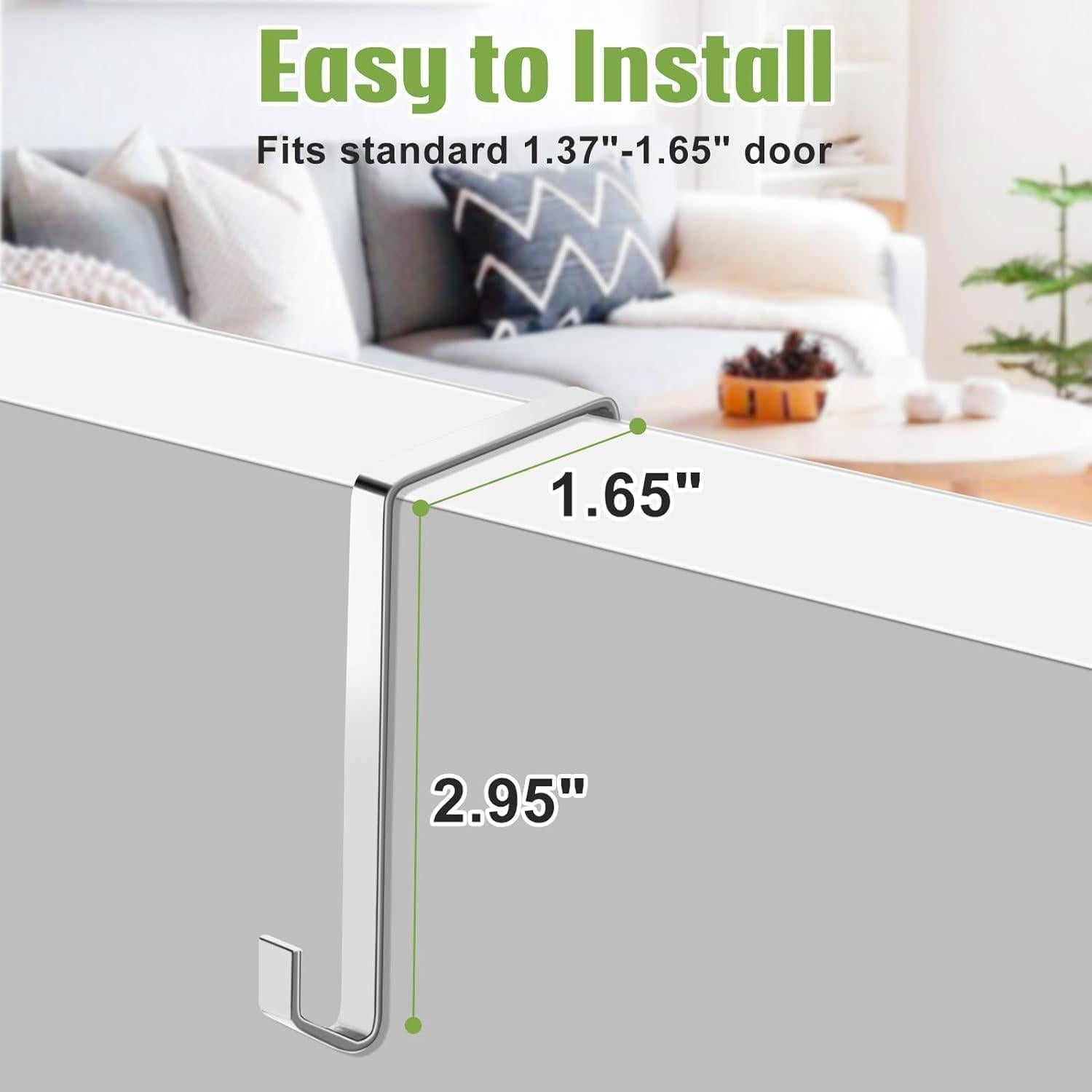 Organizador de Zapatos Colgante MISSLO 35 Bolsillos Gris