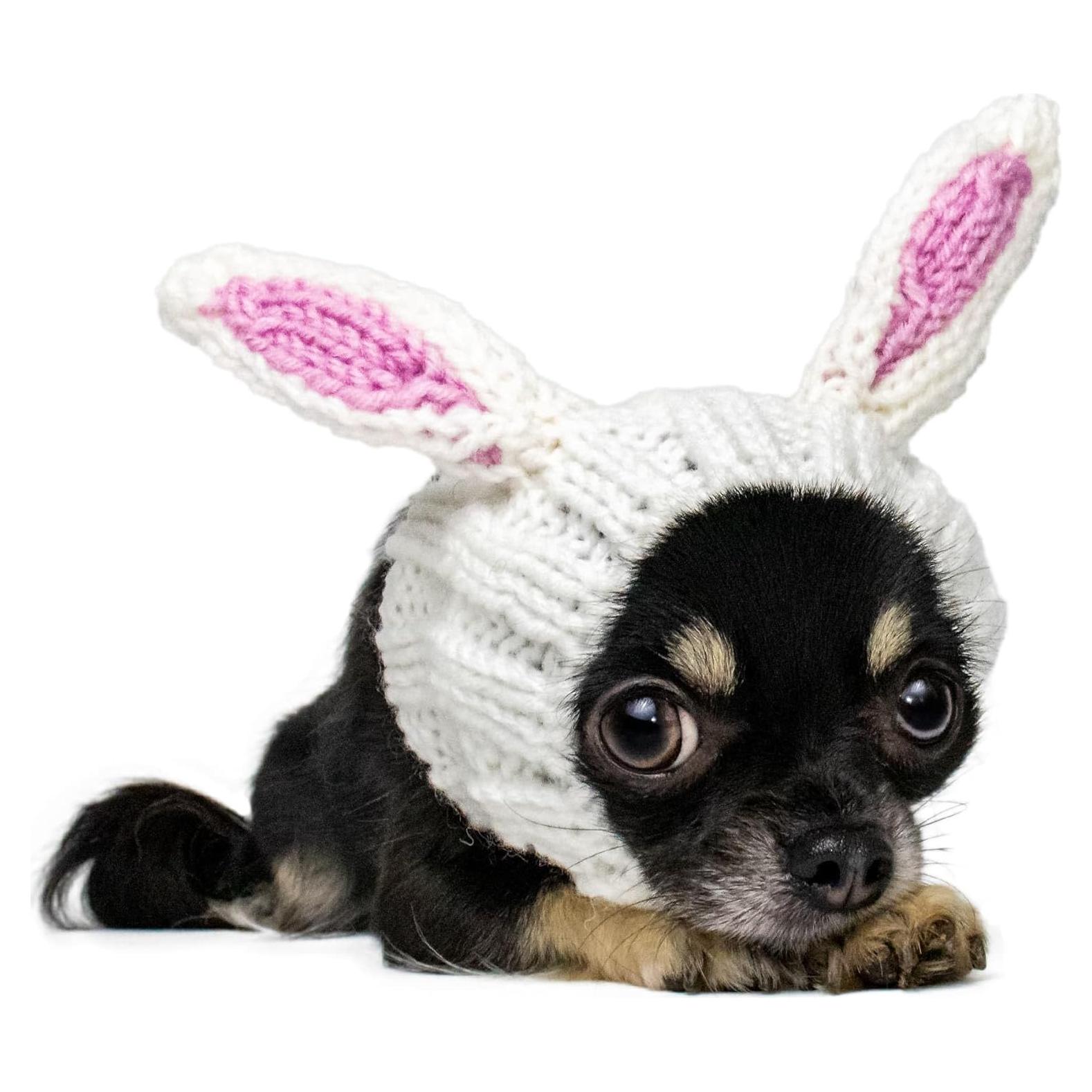 Disfraz de Conejo para Perro Zoo Snoods - Snood Pequeño Blanco