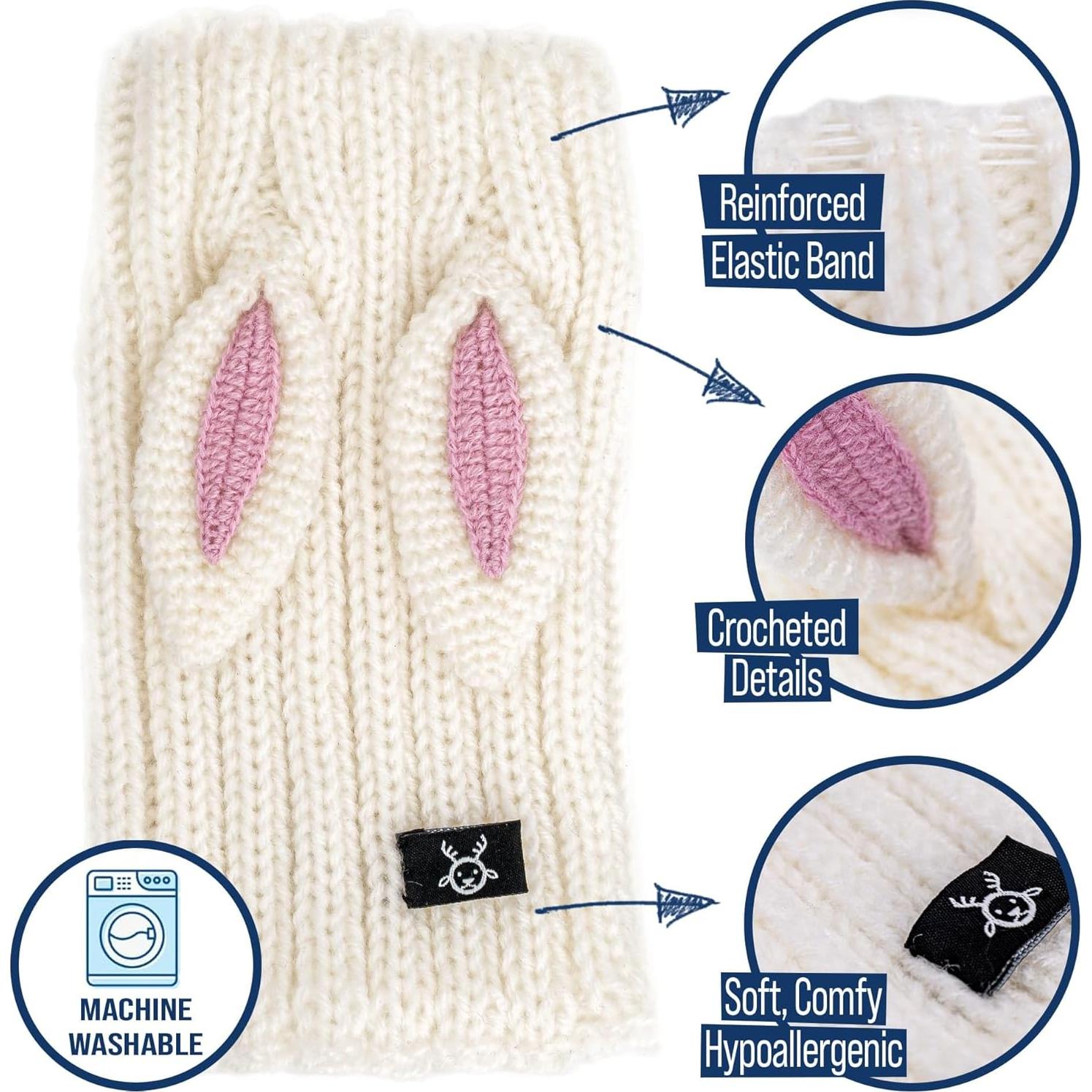 Disfraz de Conejo para Perro Zoo Snoods - Snood Pequeño Blanco