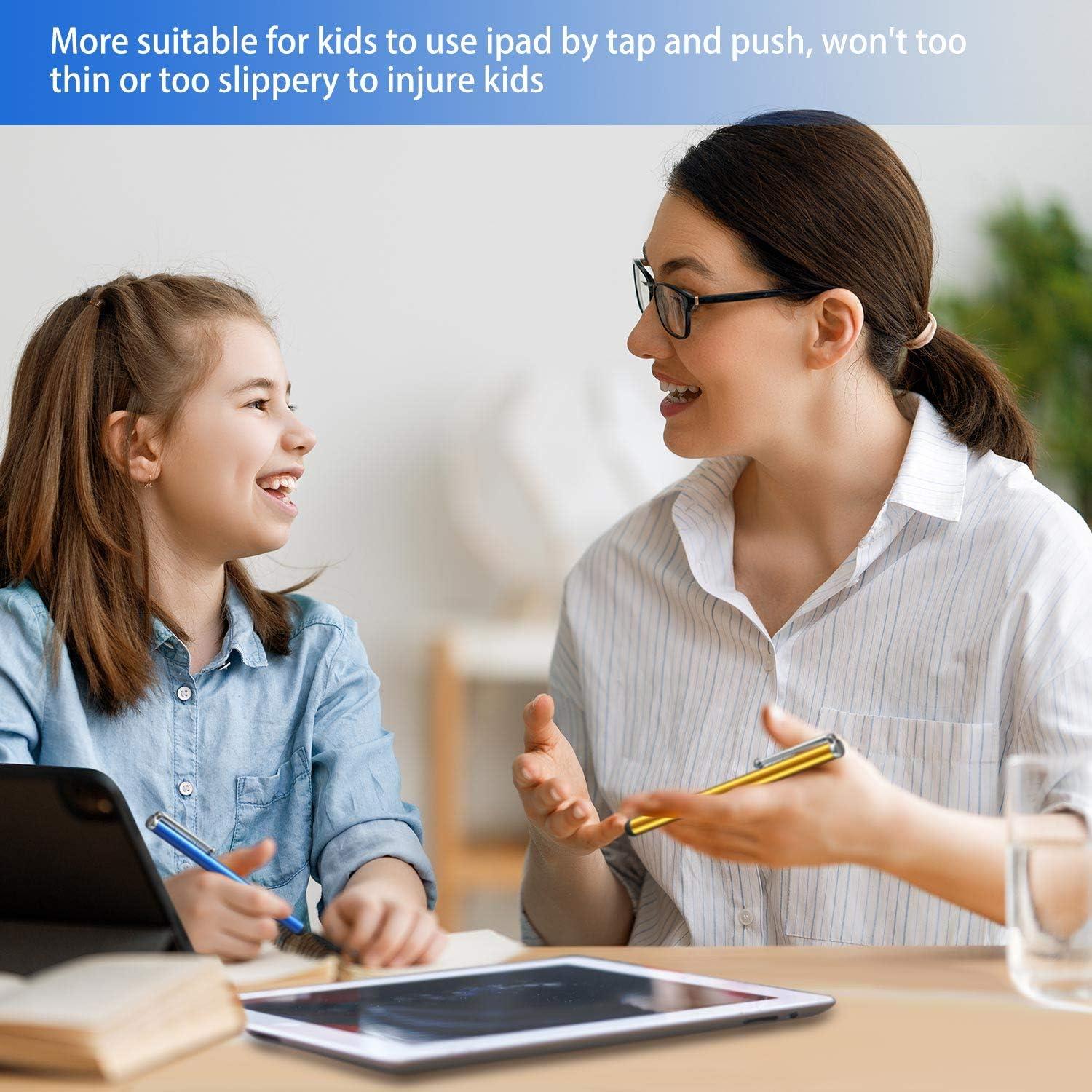 100 Bolígrafos Estilógrafos Capacitivos Outus Multicolor