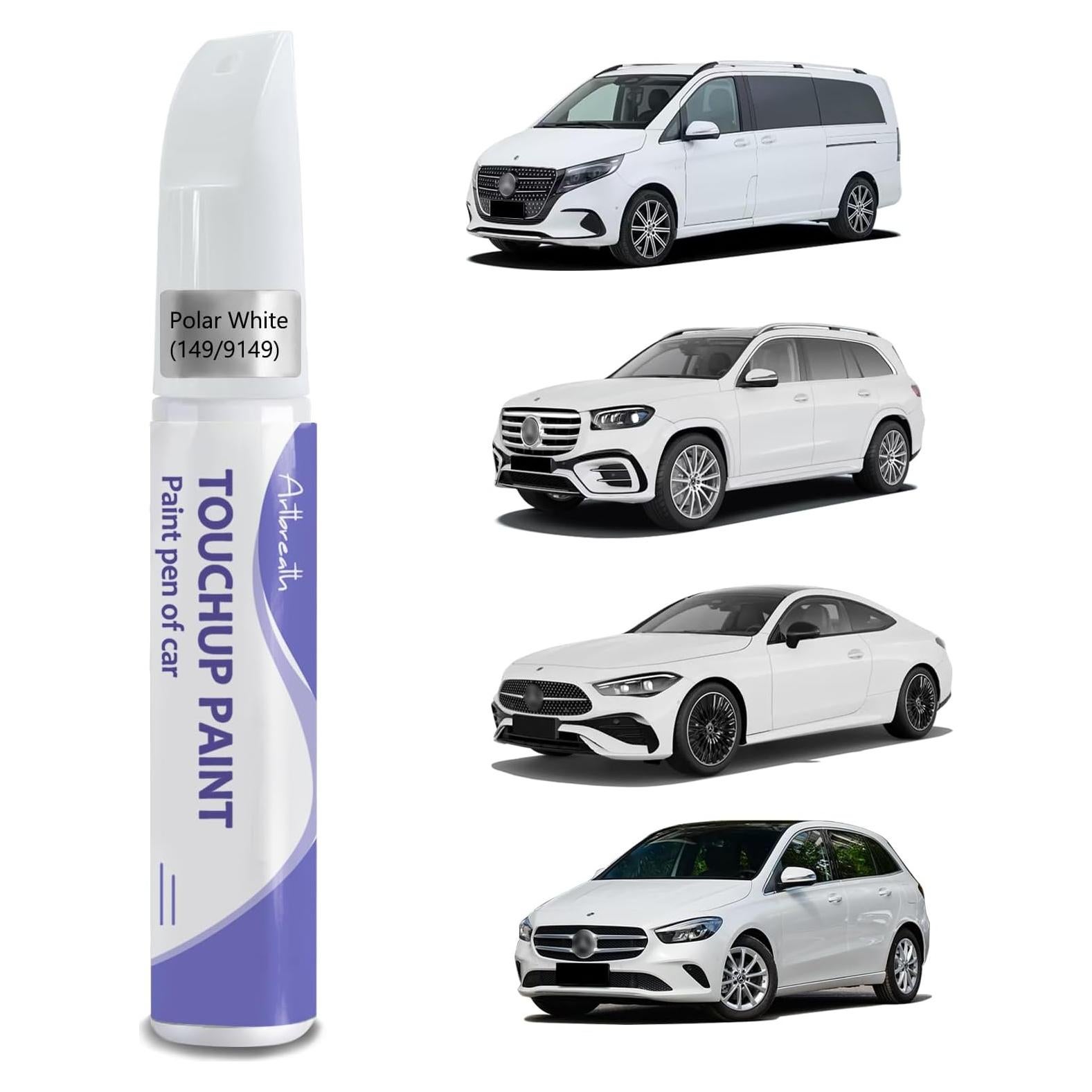 Pintura de Retoque Artbreath Blanco Polar 0.4 Oz para Mercedes