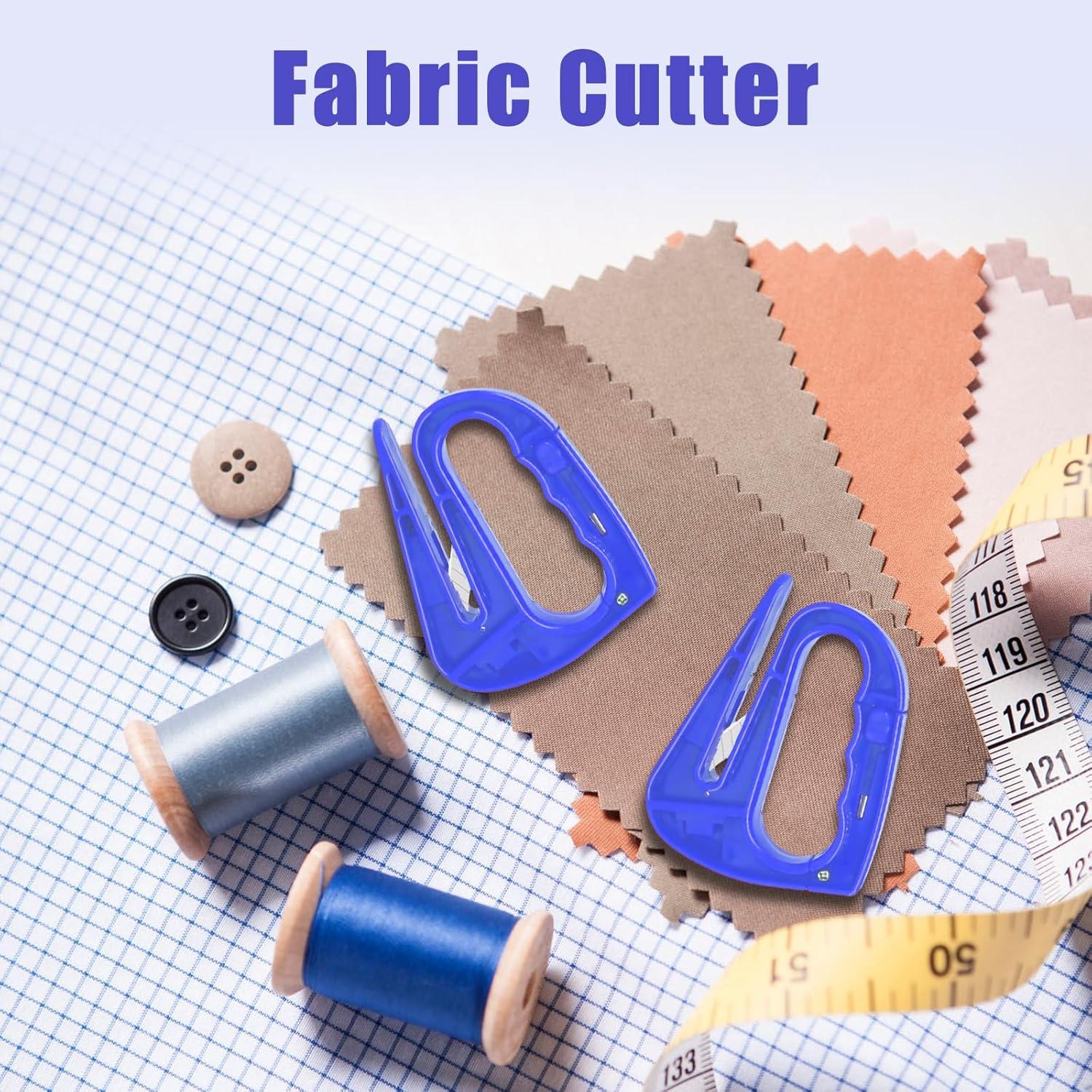 Cuchillo Cortador de Tela Wshxjzyay con Desgarrador - Azul