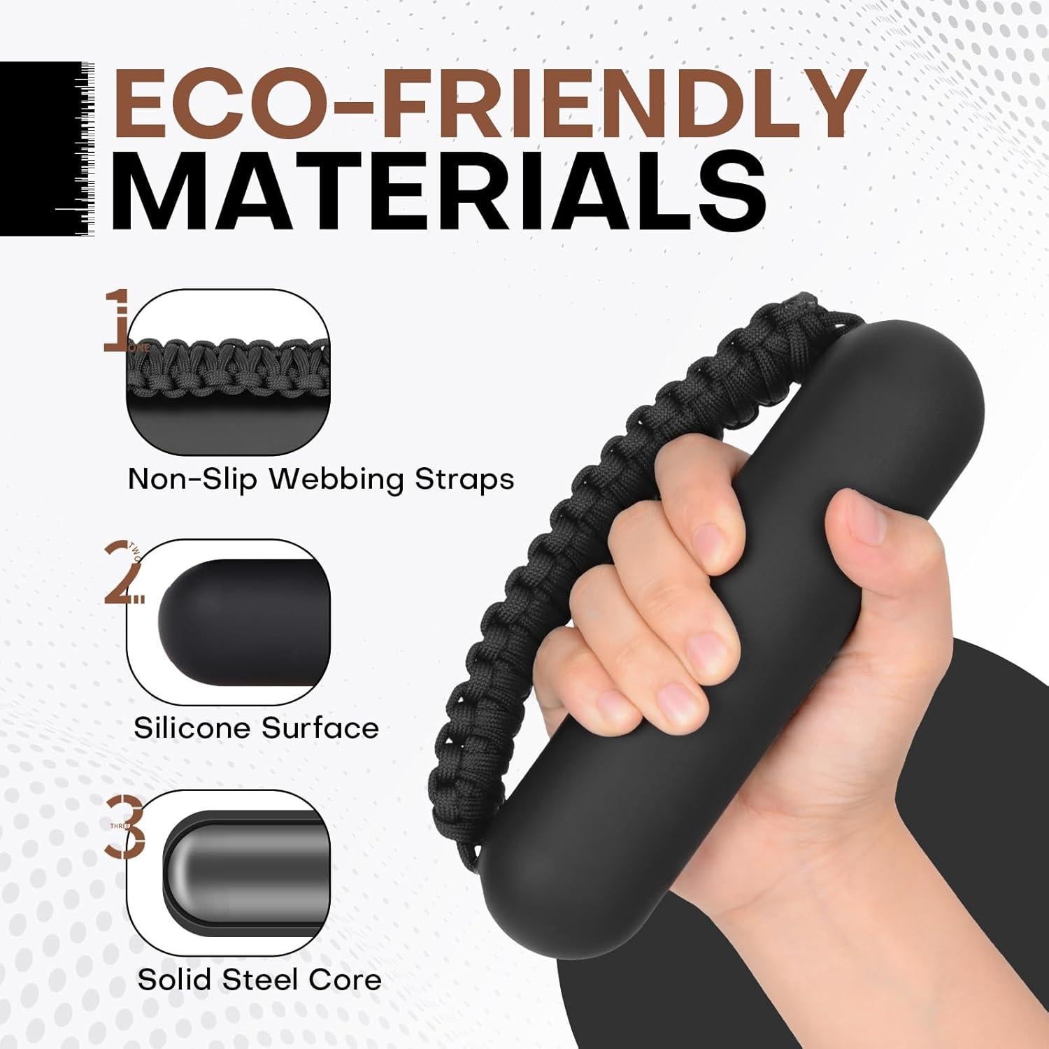 Conjunto de Pesas de Mano Hikeen 0.45kg x 2 para Ejercicio