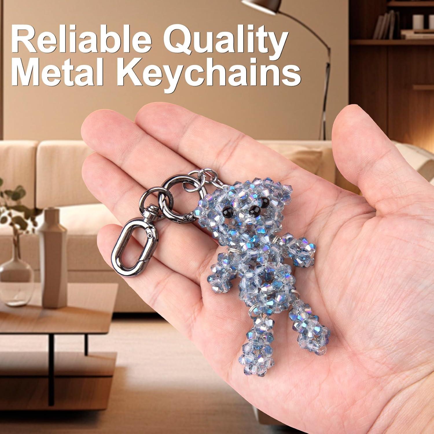 2 Clips de Llave Giratorios Winsyison de Zinc Negro 5x2 cm