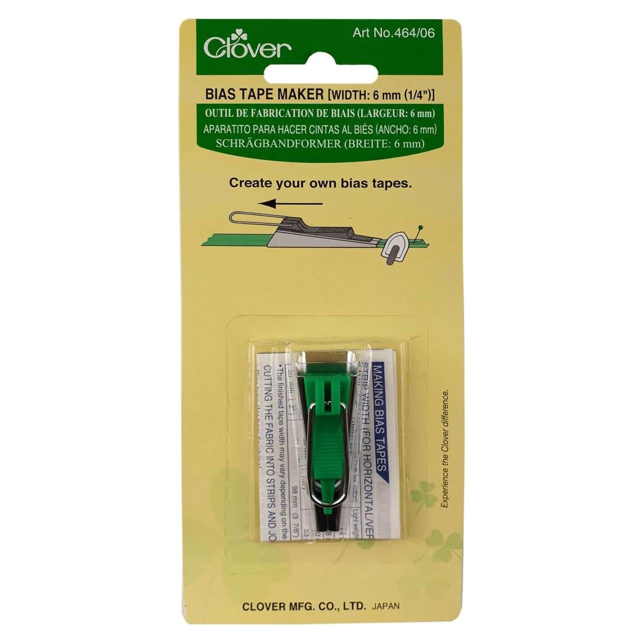 Cinta Sesgada Clover 6mm Verde - Calidad Superior