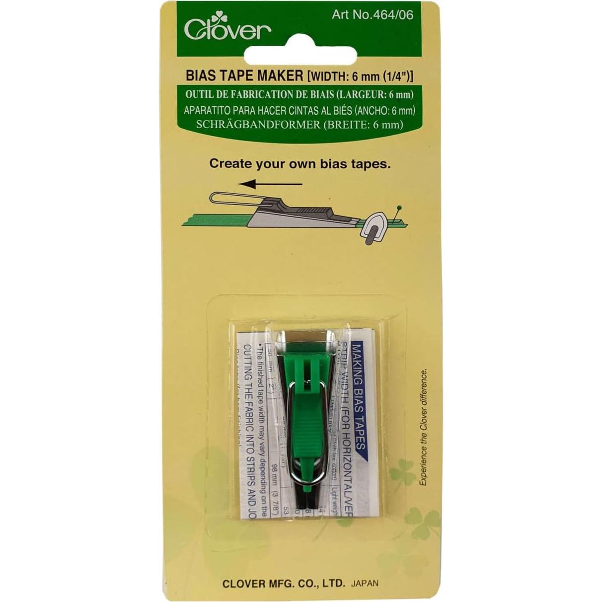 Cinta Sesgada Clover 6mm Verde - Calidad Superior