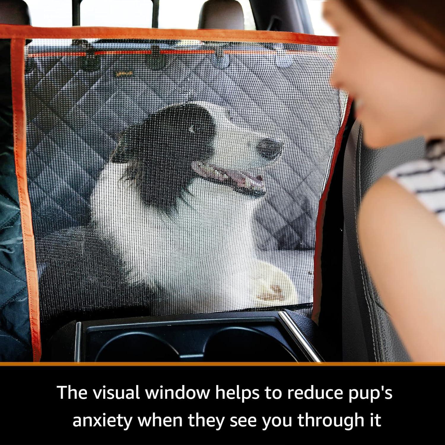 Funda de Asiento para Camioneta iBuddy Negra para Perros