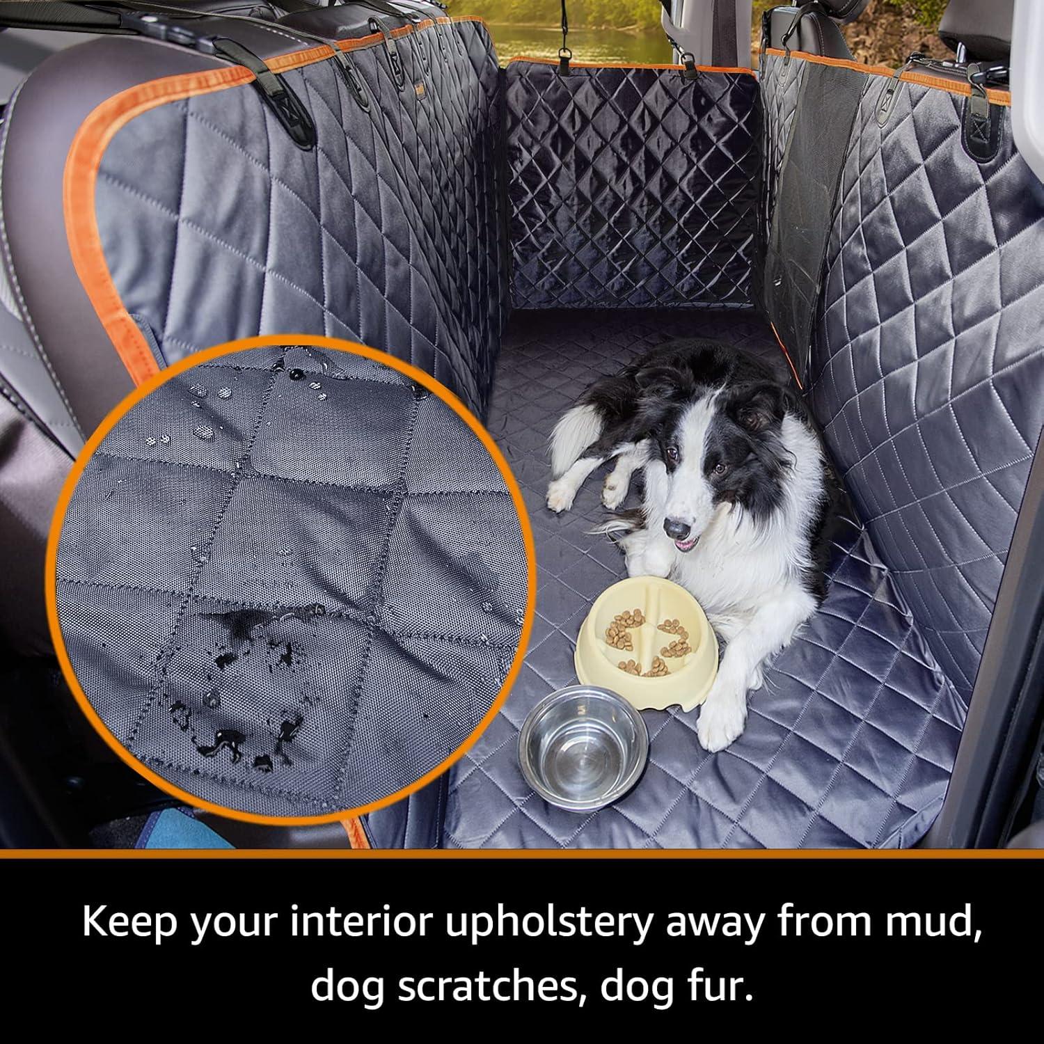 Funda de Asiento para Camioneta iBuddy Negra para Perros