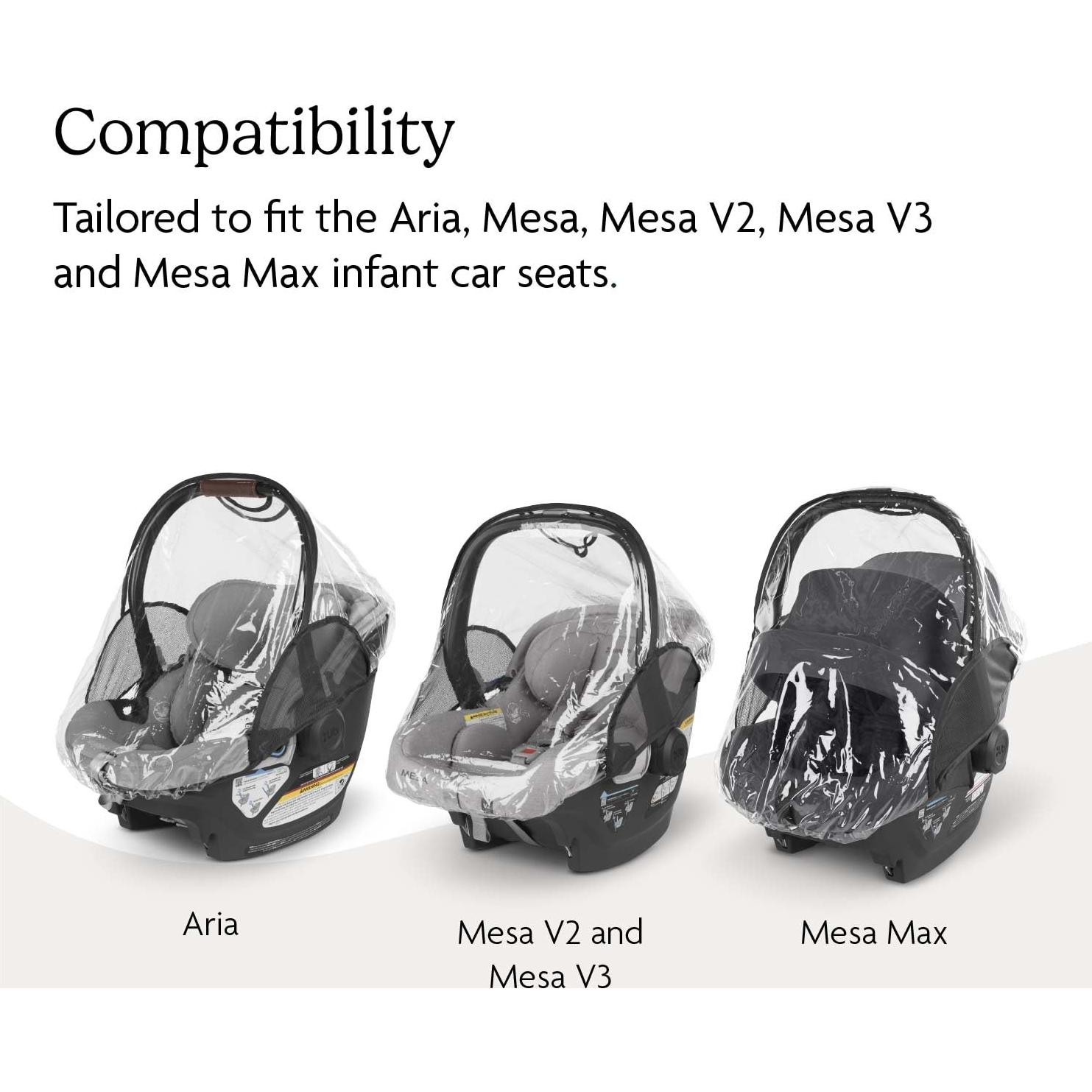 Cubierta de Lluvia UPPAbaby para Sillas de Auto Infantiles