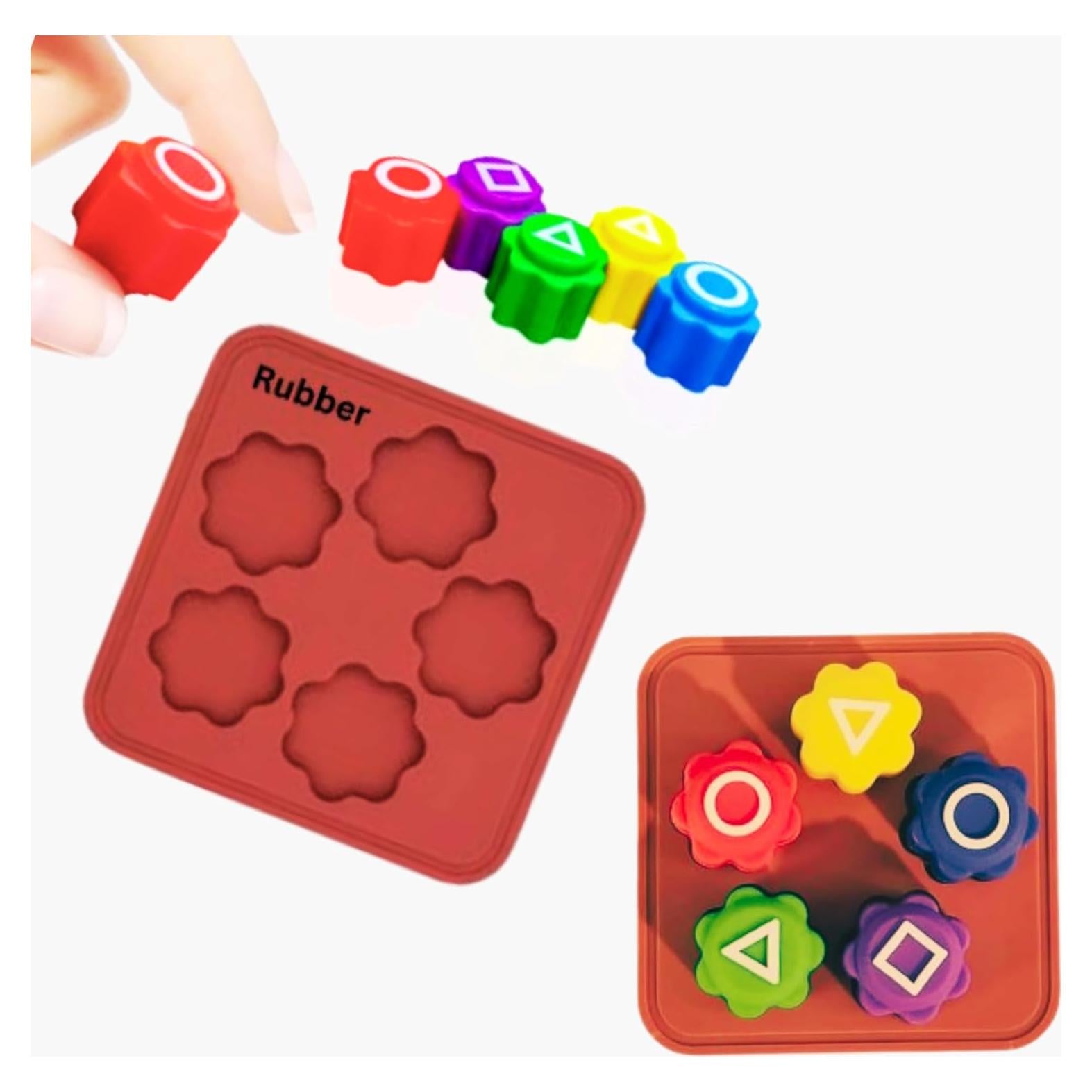 Juego de Gonggi Coreano Tradicional - 5 Dados Cuadrados