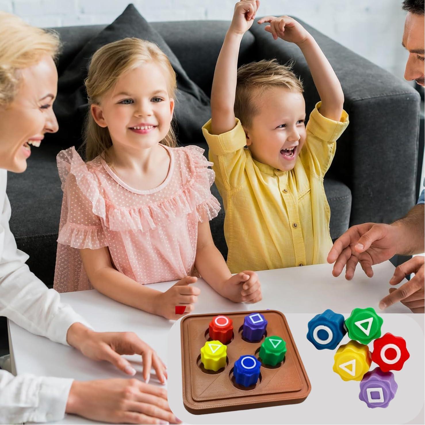 Juego de Gonggi Coreano Tradicional - 5 Dados Cuadrados