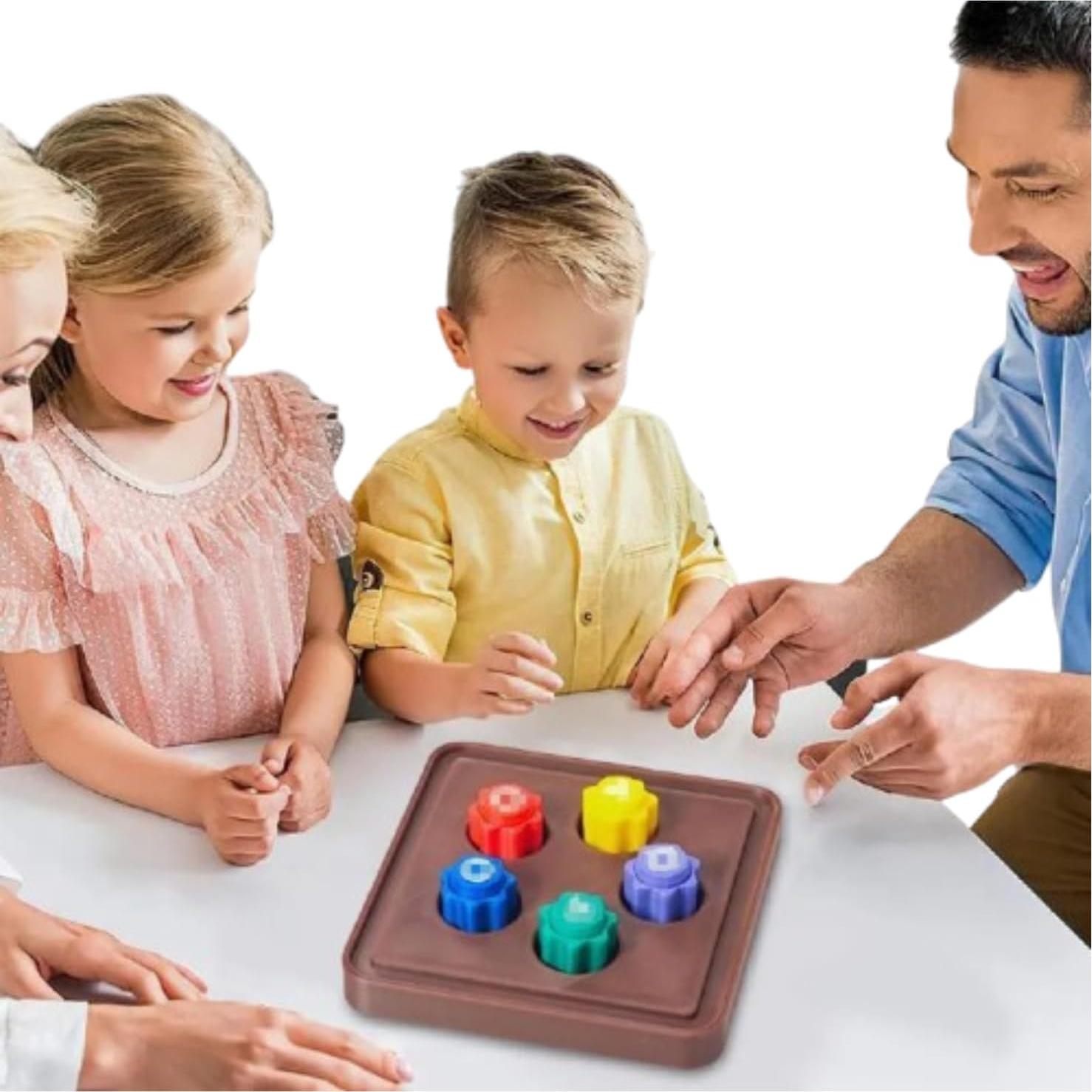 Juego de Gonggi Coreano Tradicional - 5 Dados Cuadrados