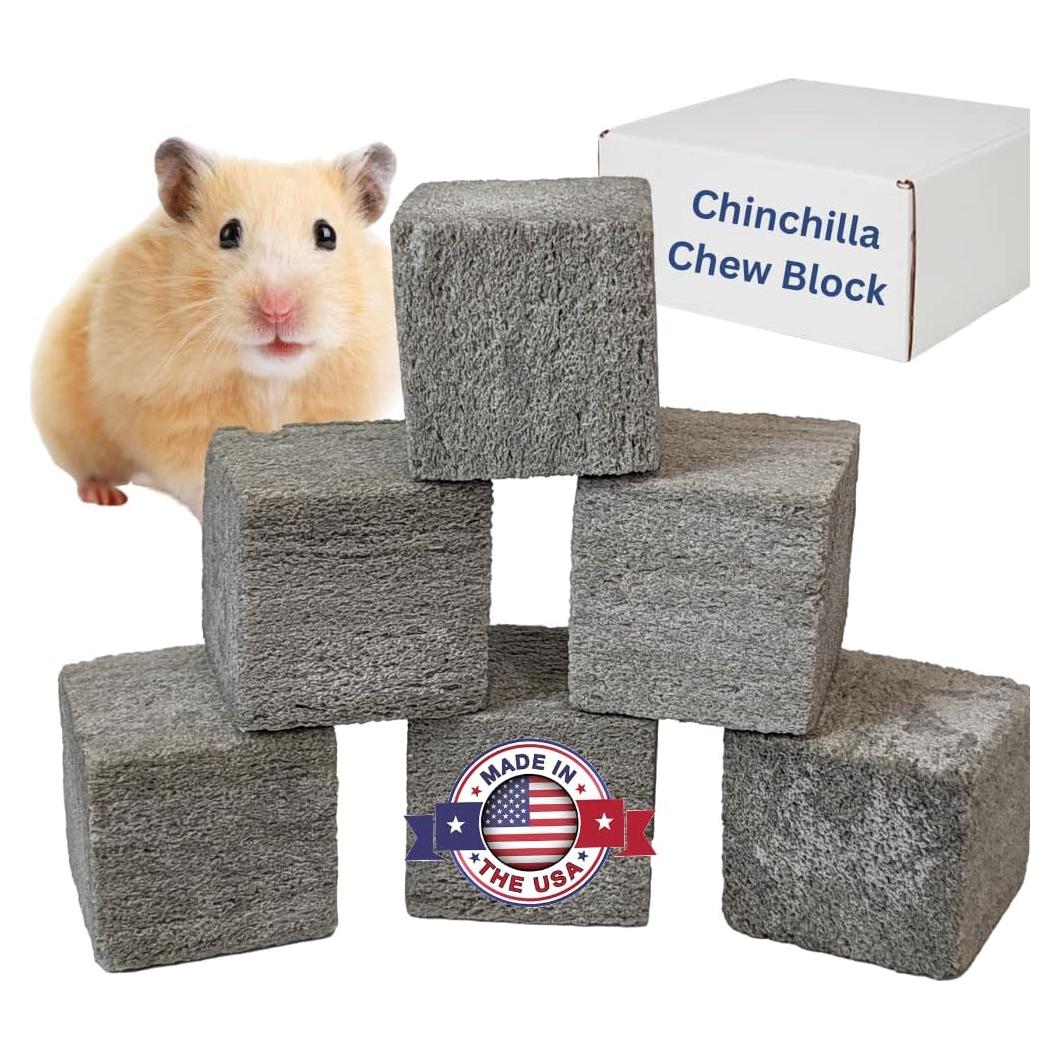 Bloques de Molienda de Pumice Billy Buckskin para Mascotas