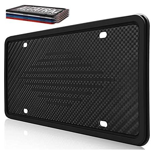 Soporte de Placa de Licencia Intermerge de Silicona Universal