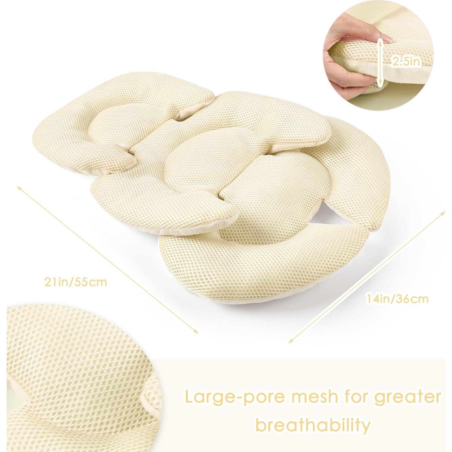 Inserto para Asiento de Auto Bebé WINGHENLEE LW0028 Beige