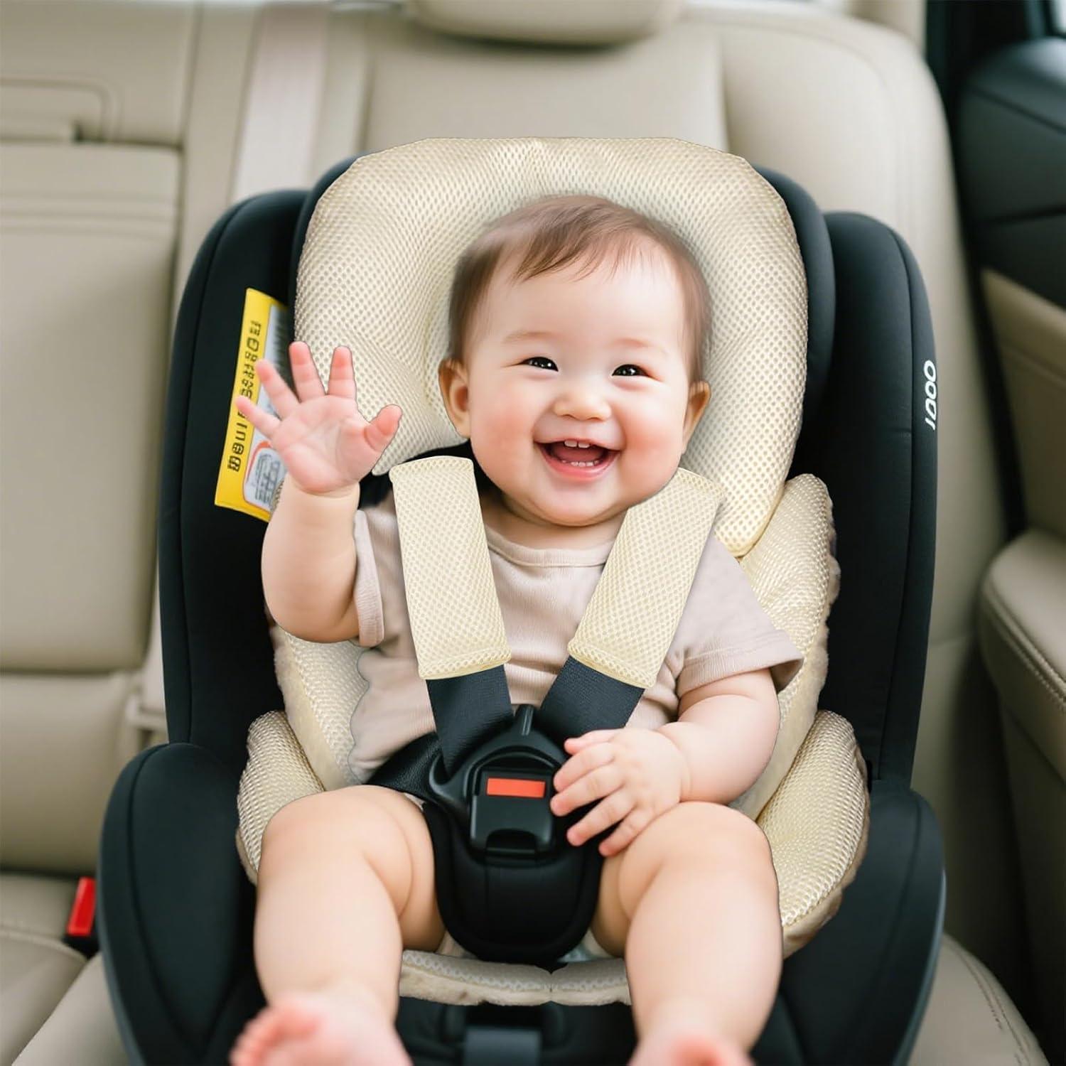 Inserto para Asiento de Auto Bebé WINGHENLEE LW0028 Beige