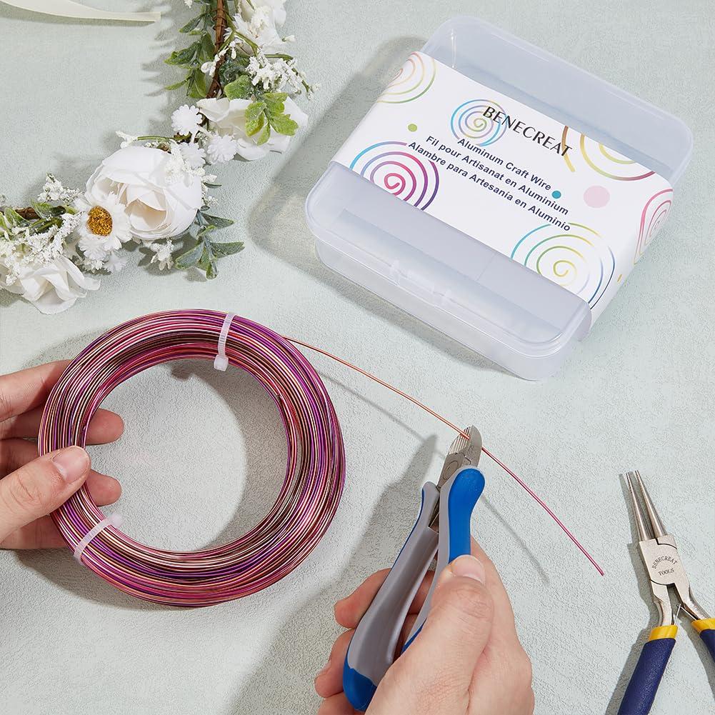 Alambre de Joyería BENECREAT 18 Calibres 93.6 m Multicolor