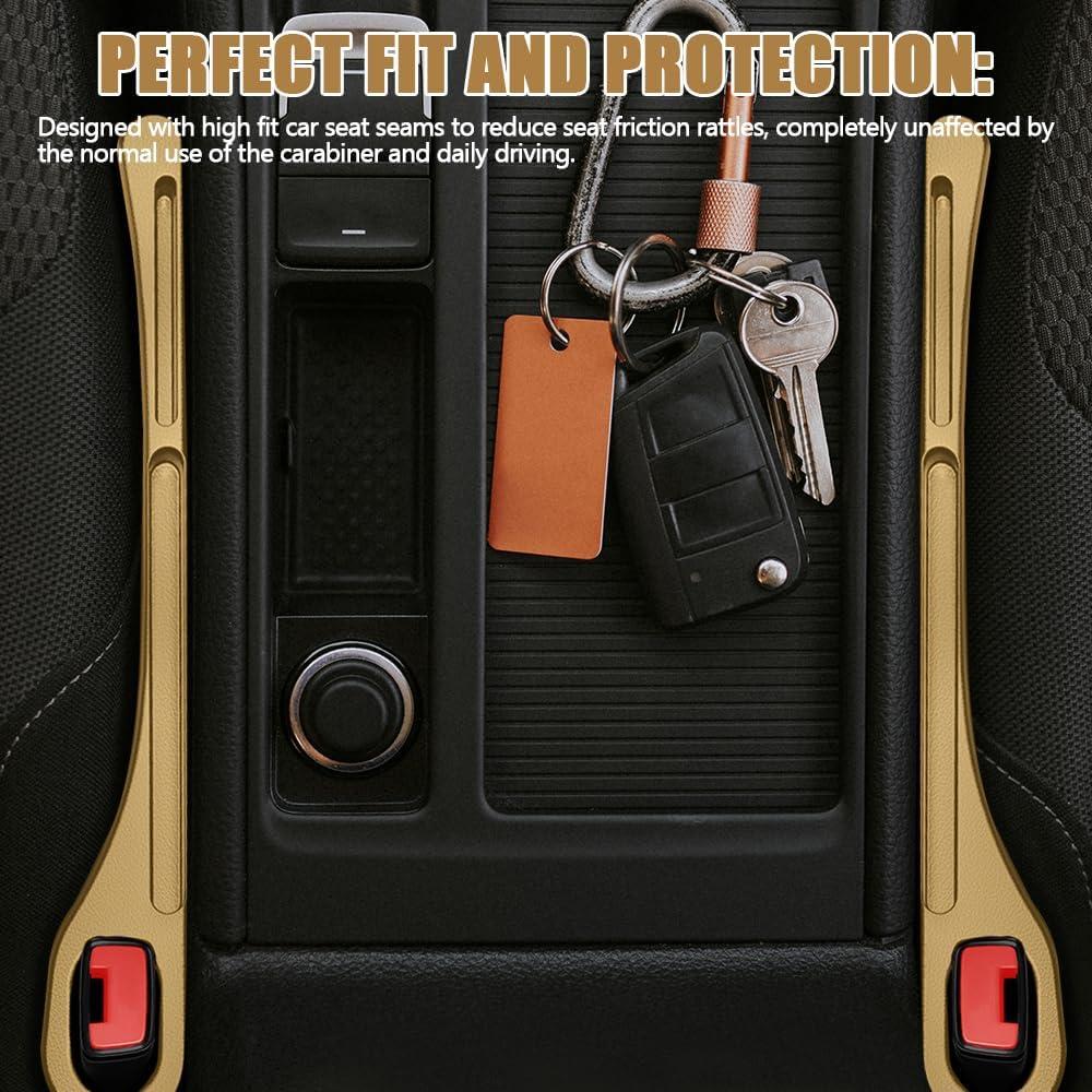 Organizador Relleno Espacio Asientos Coche PACLVIO 2PCS Negro