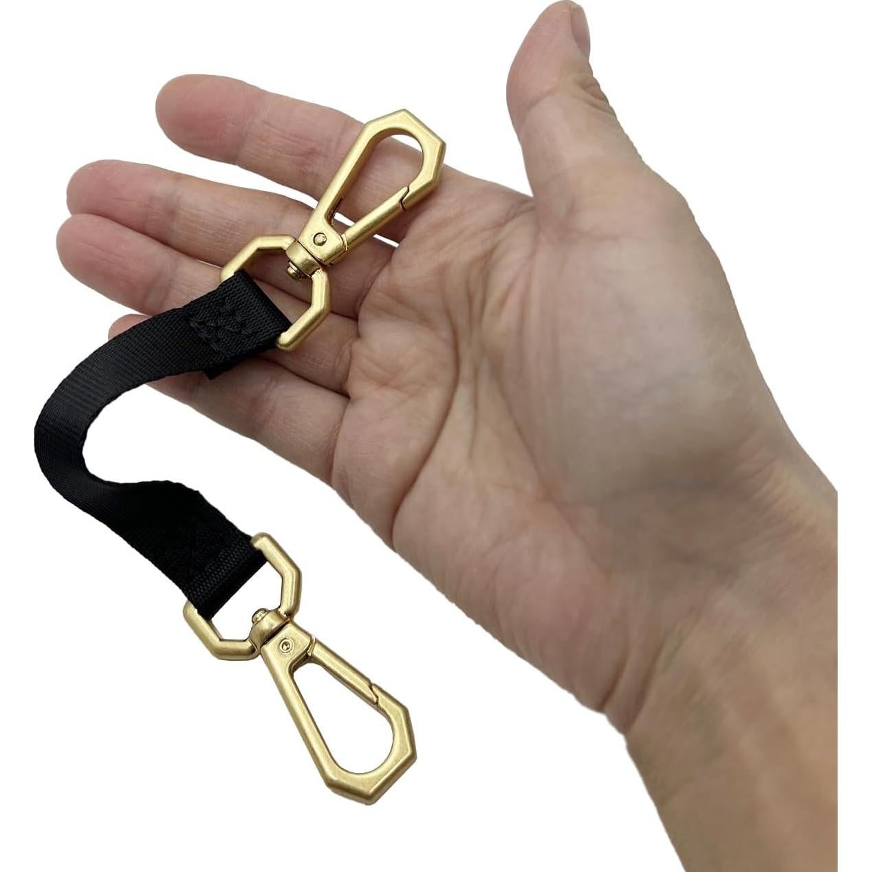 Clip de Respaldo Doble Extremo Della Stella para Arnés de Perro