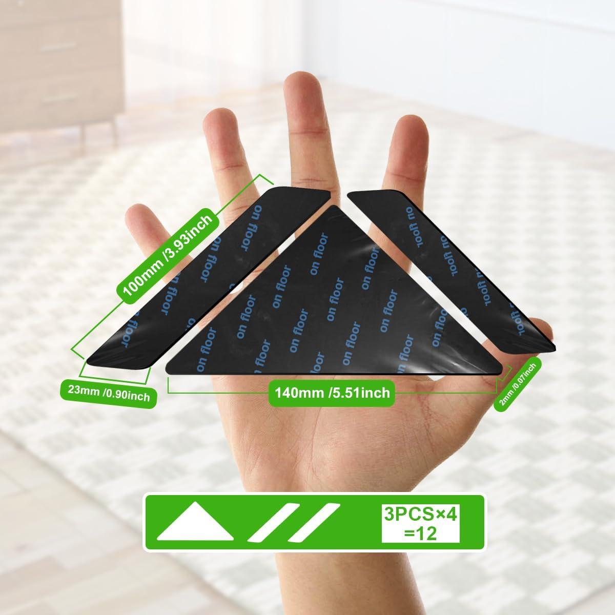 Alfombrillas Antideslizantes Reutilizables AnTsHome 12 Unidades