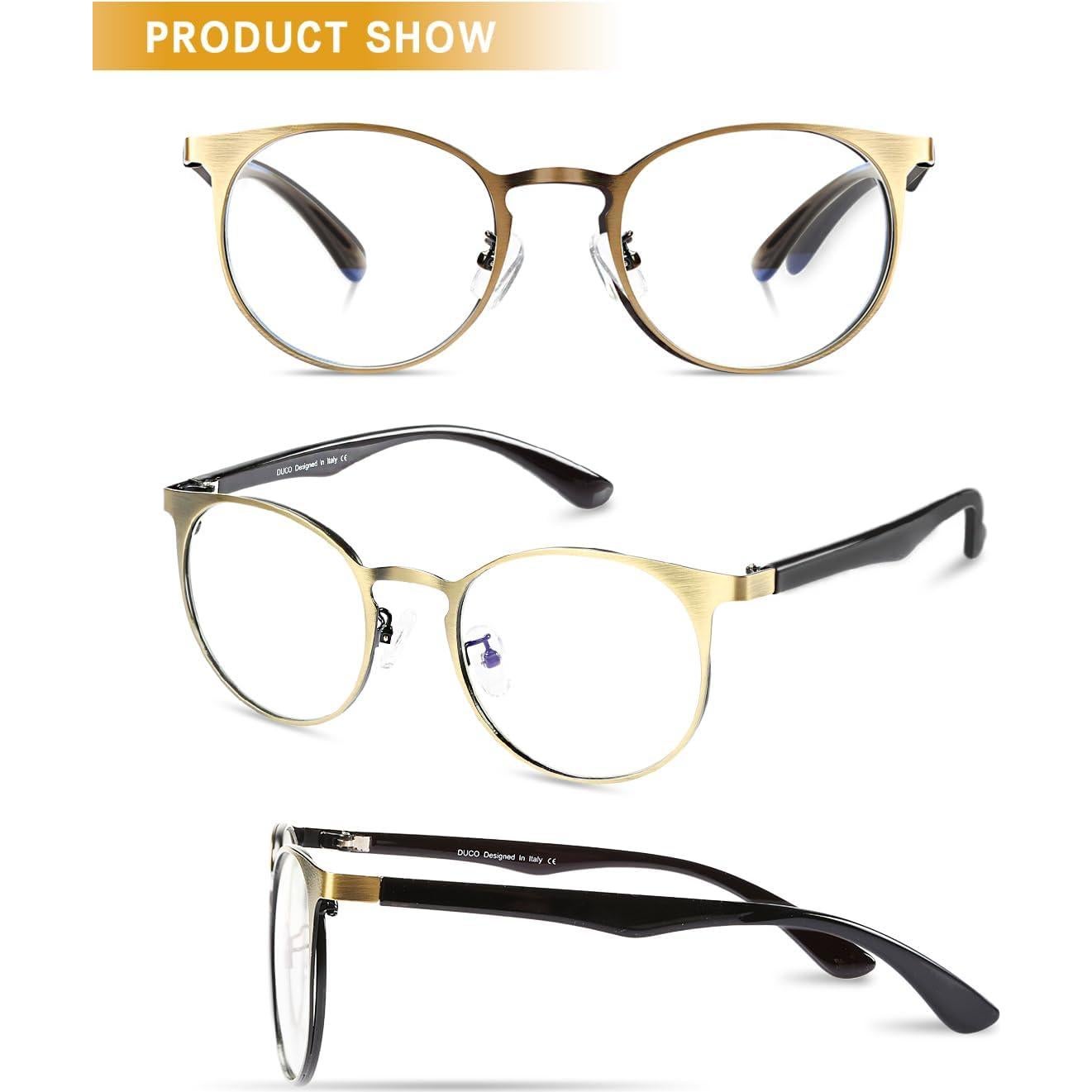 Gafas Anti Fatiga Visual DUCO Bloqueadoras Luz Azul Unisex