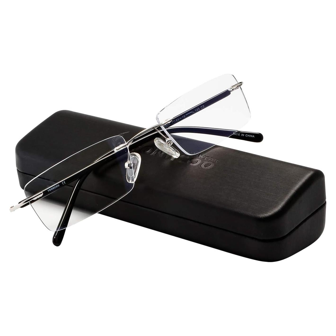 Gafas Bloqueadoras de Luz Azul FONHCOO Sin Montura Unisex