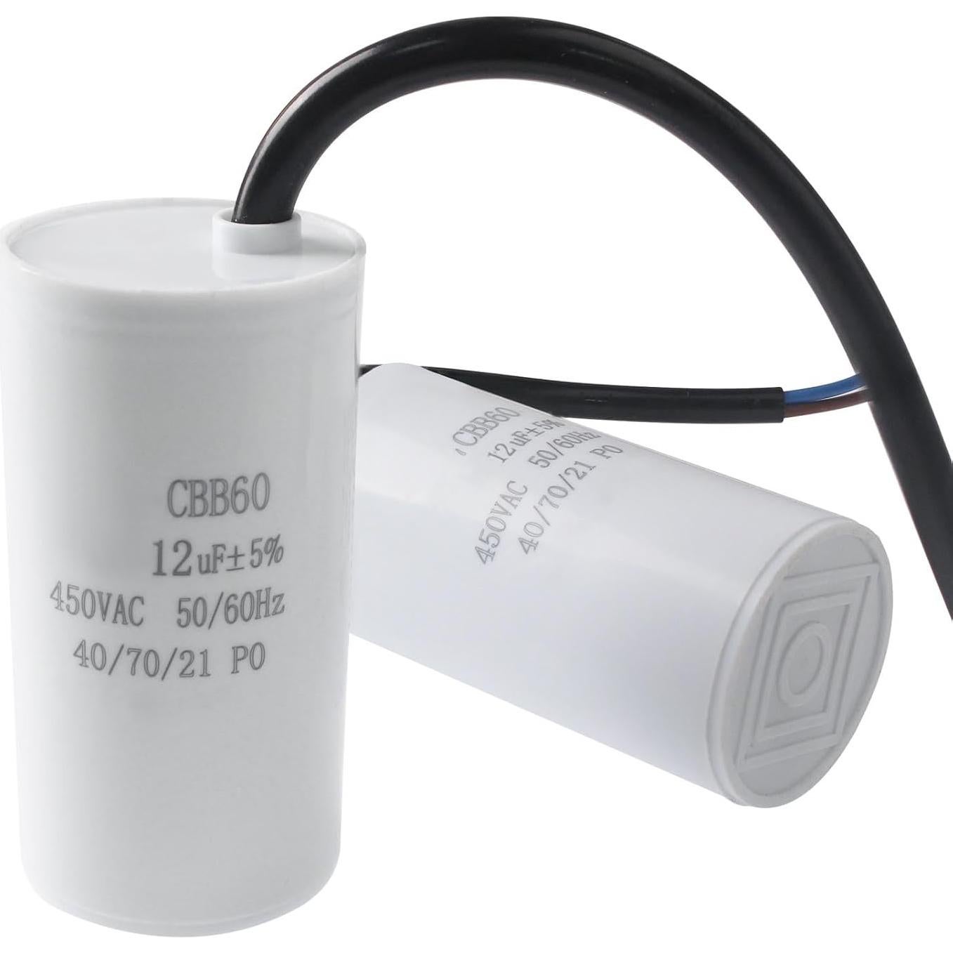 Condensador CBB60 12uF 450V AC para Aire Acondicionado