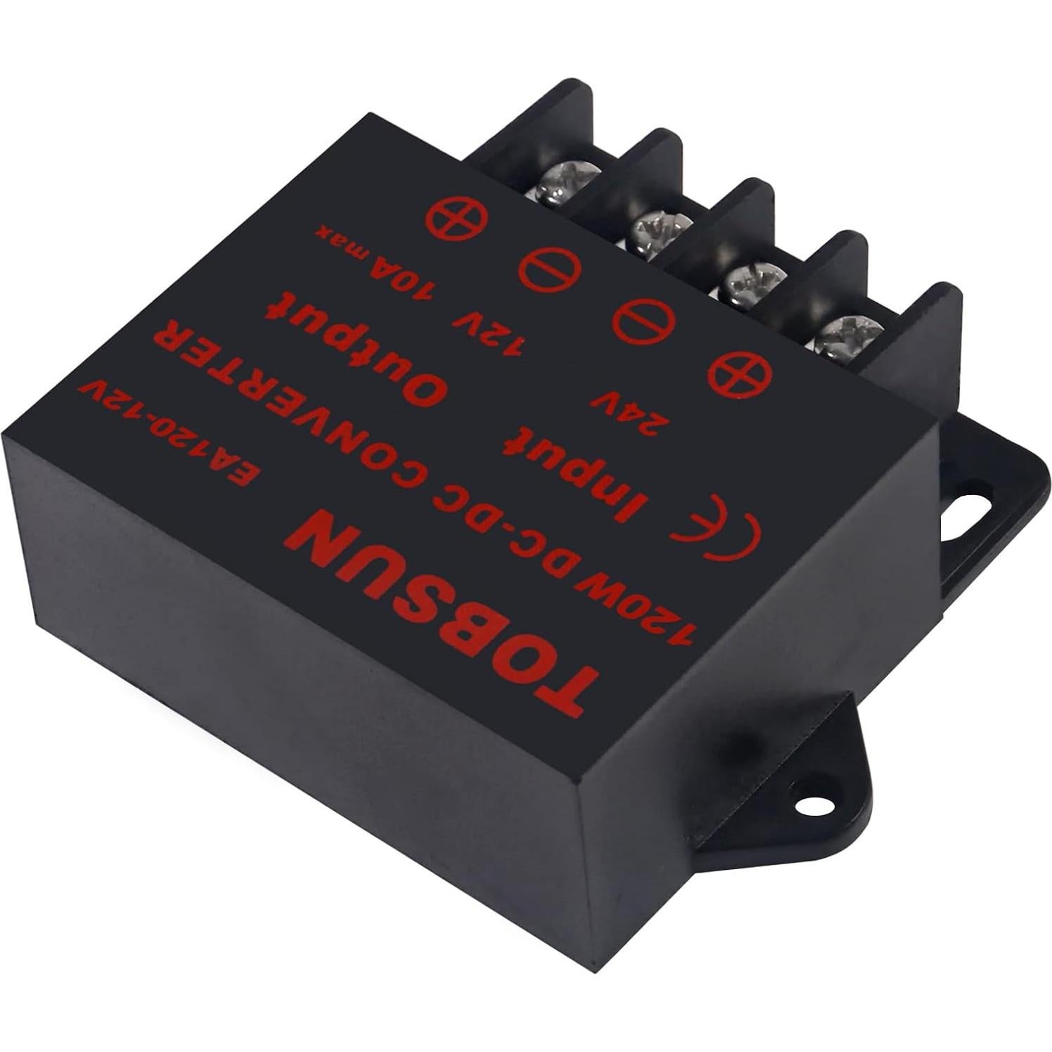 Convertidor de Voltaje DC 24V a 12V 10A 120W Dweii