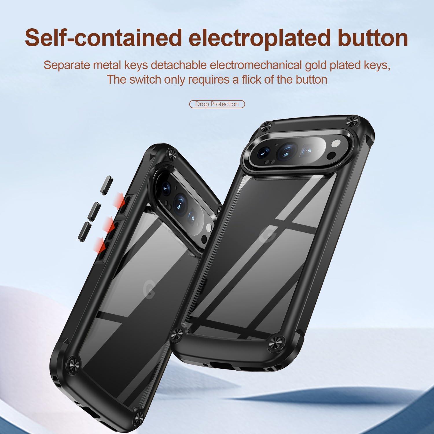 Funda BAISRKE para Google Pixel 9 Pro XL Resistente a Caídas