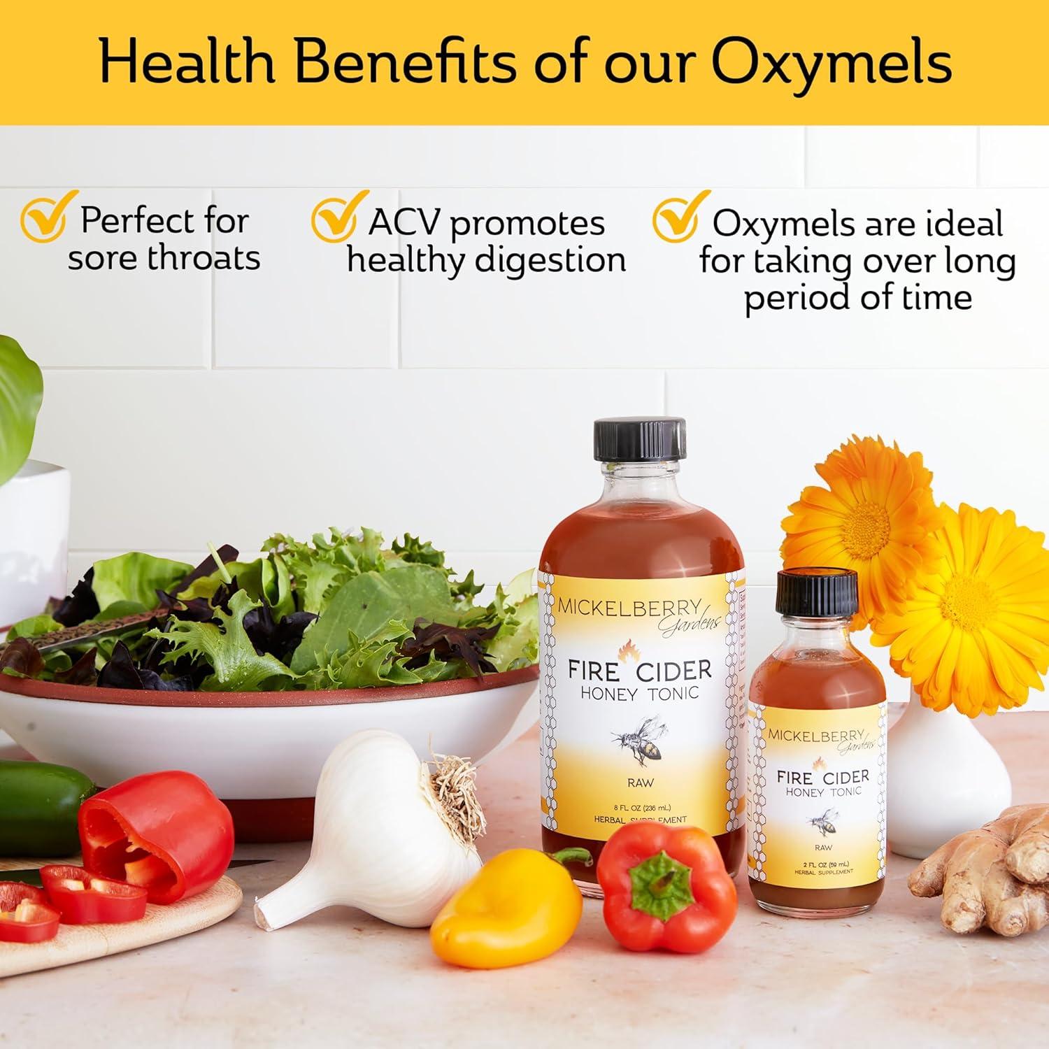 Tónico de Miel Fire Cider Mickelberry Gardens 59 ml Orgánico