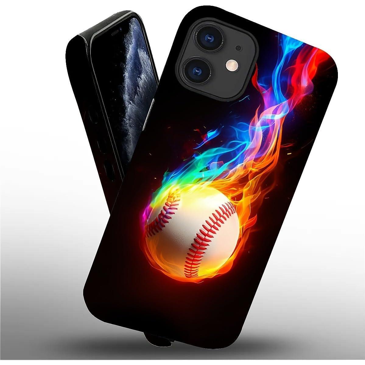 Funda protectora para iPhone 11 ilikediy Baseball Sport