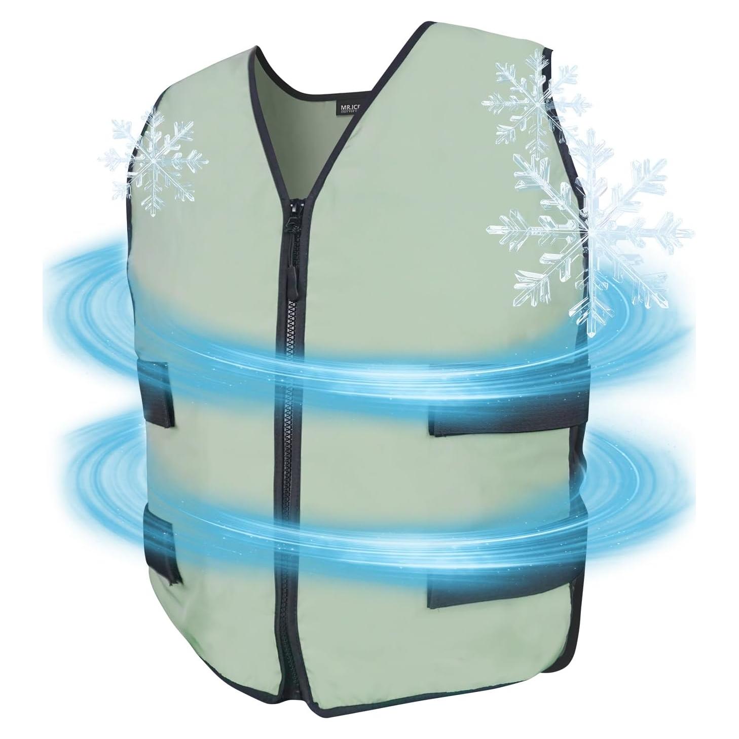 Chaleco Refrigerante MR.ICE Unisex Ajustable 84 Celdas