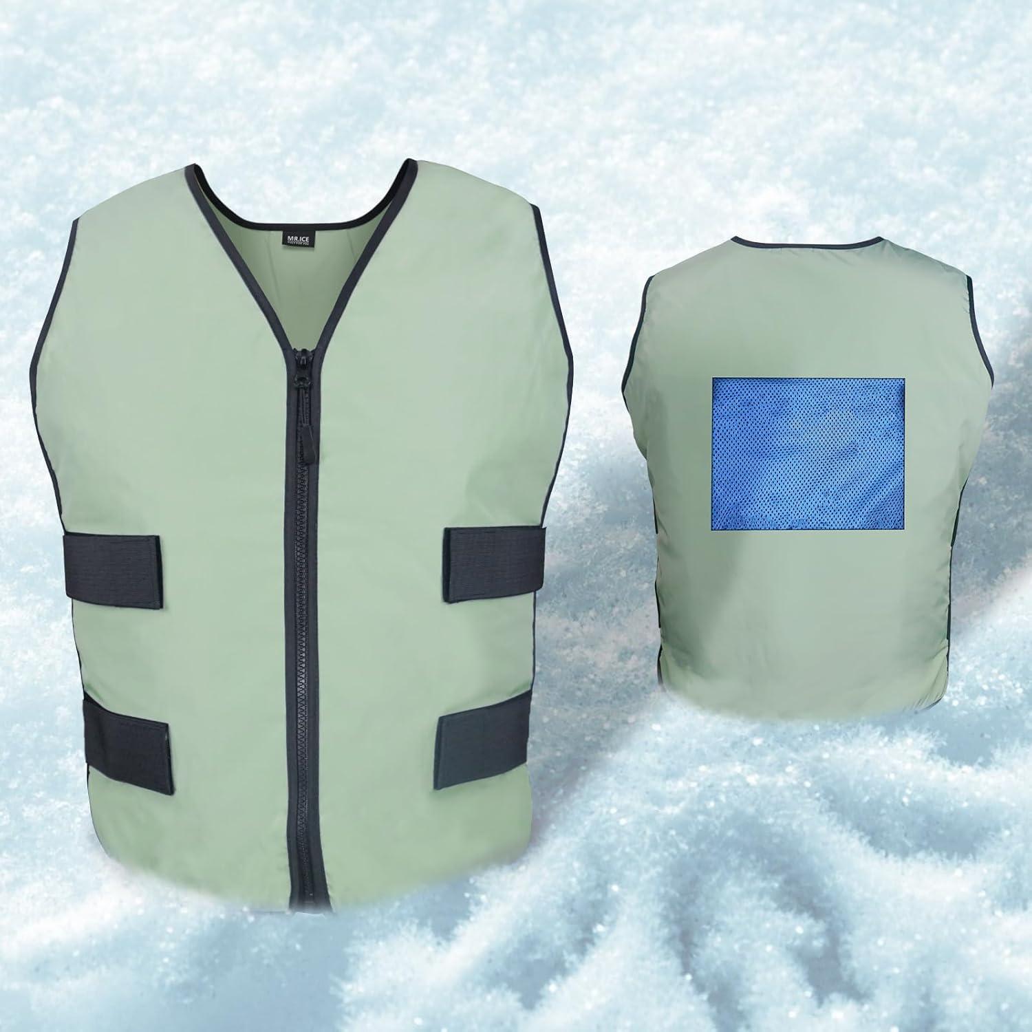 Chaleco Refrigerante MR.ICE Unisex Ajustable 84 Celdas