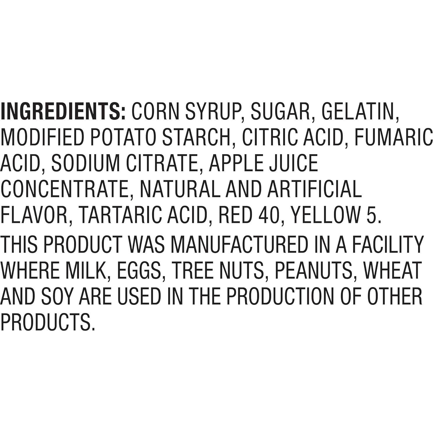 Anillos de gomita ácida Trolli Peachie O's 180g x8