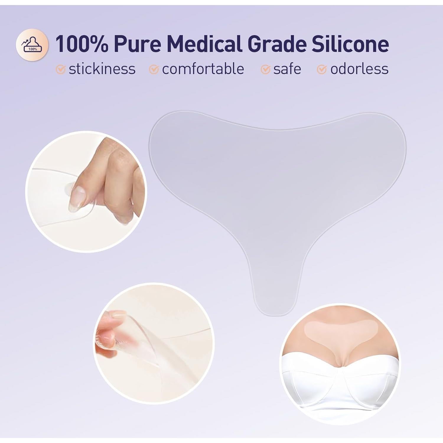 Parche Antiarrugas Reutilizable PURITY BABE - 2 Piezas