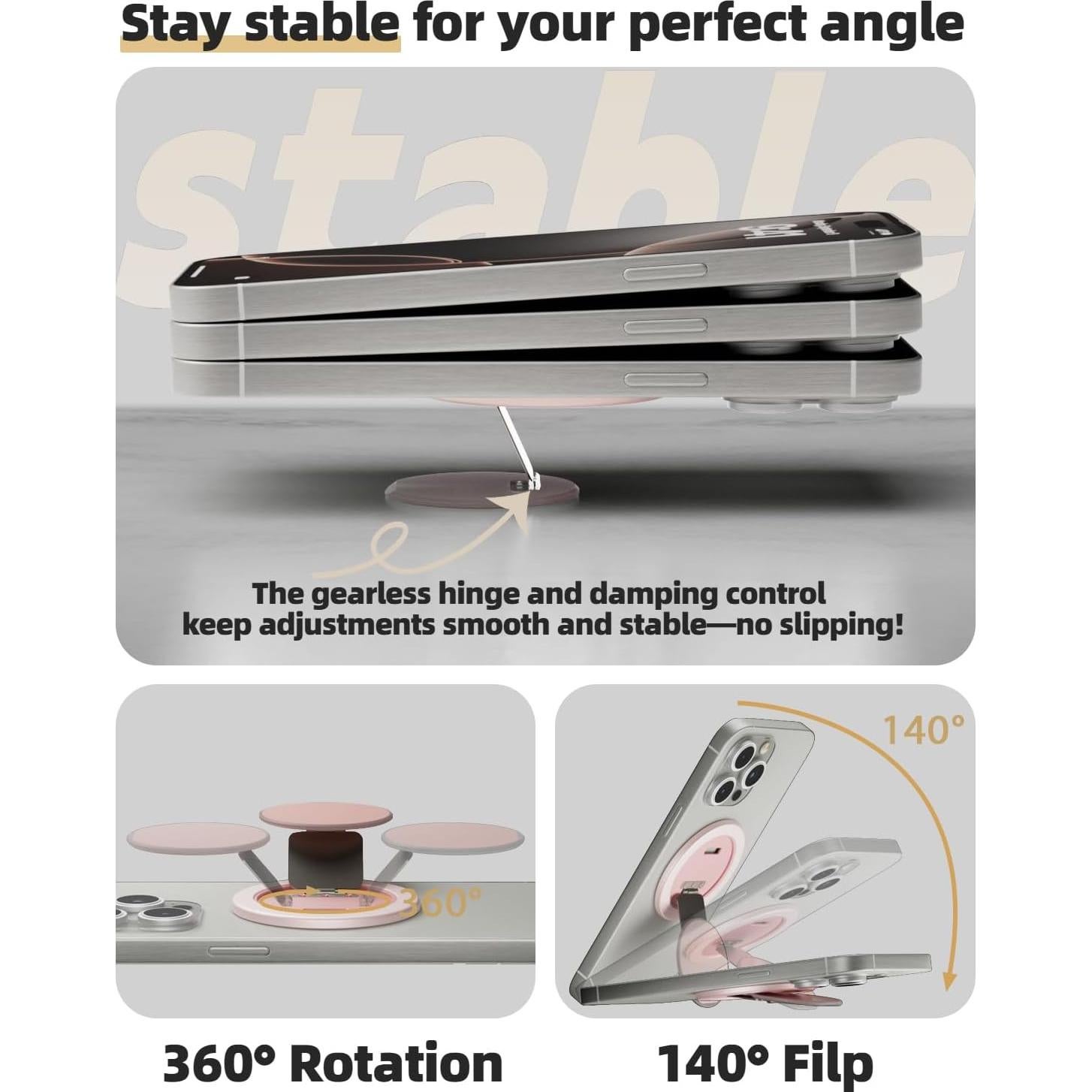 Soporte de Anillo Magnético Ultra-Fino SEMBO para Teléfono