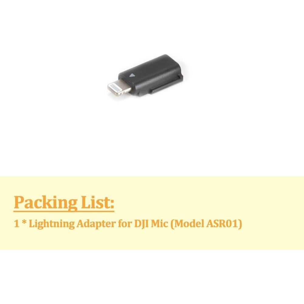 Adaptador Lightning Original iMusk para DJI Mic 1ra Generación