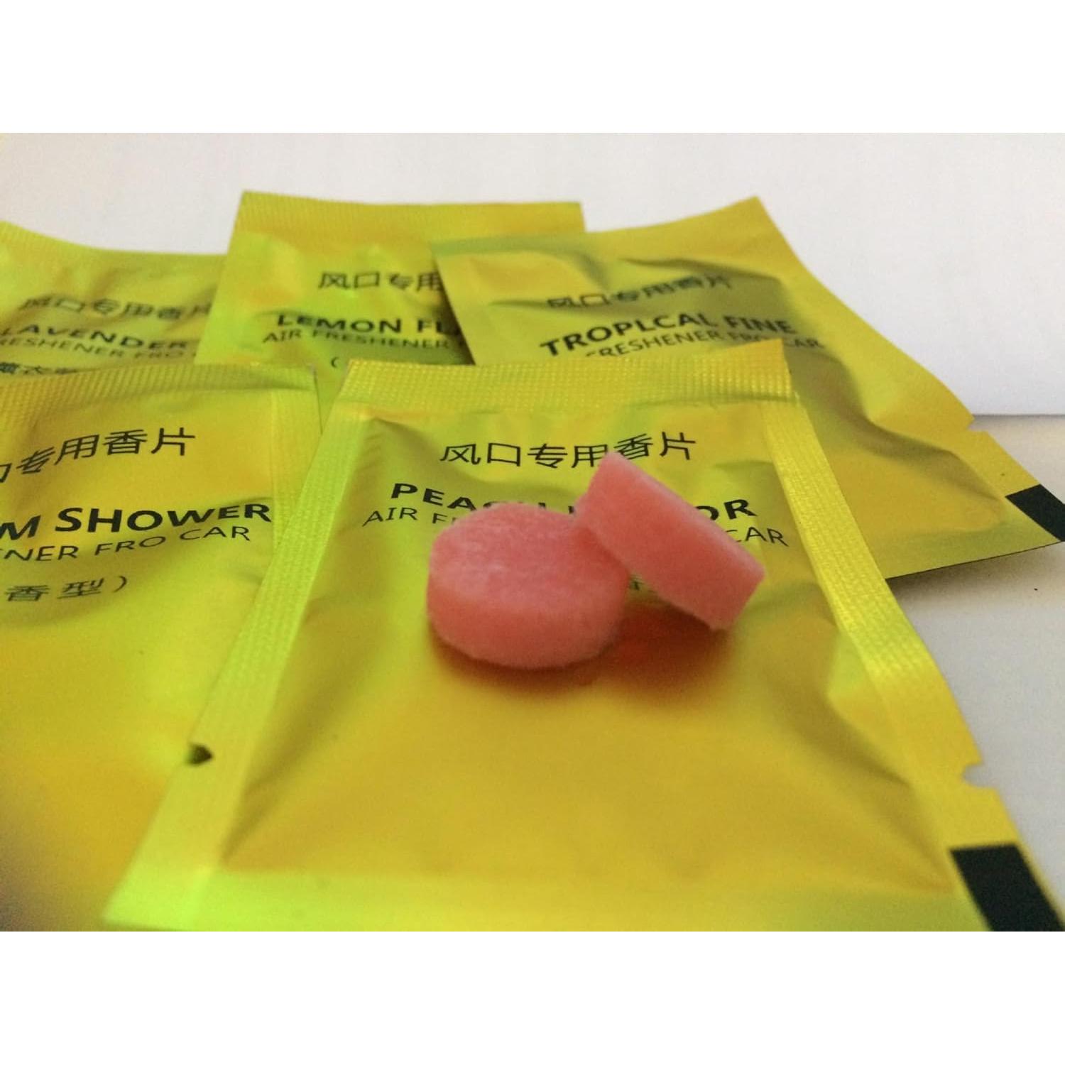 5 Recargas Ambientador Auto SPANICE - Aromas Variados