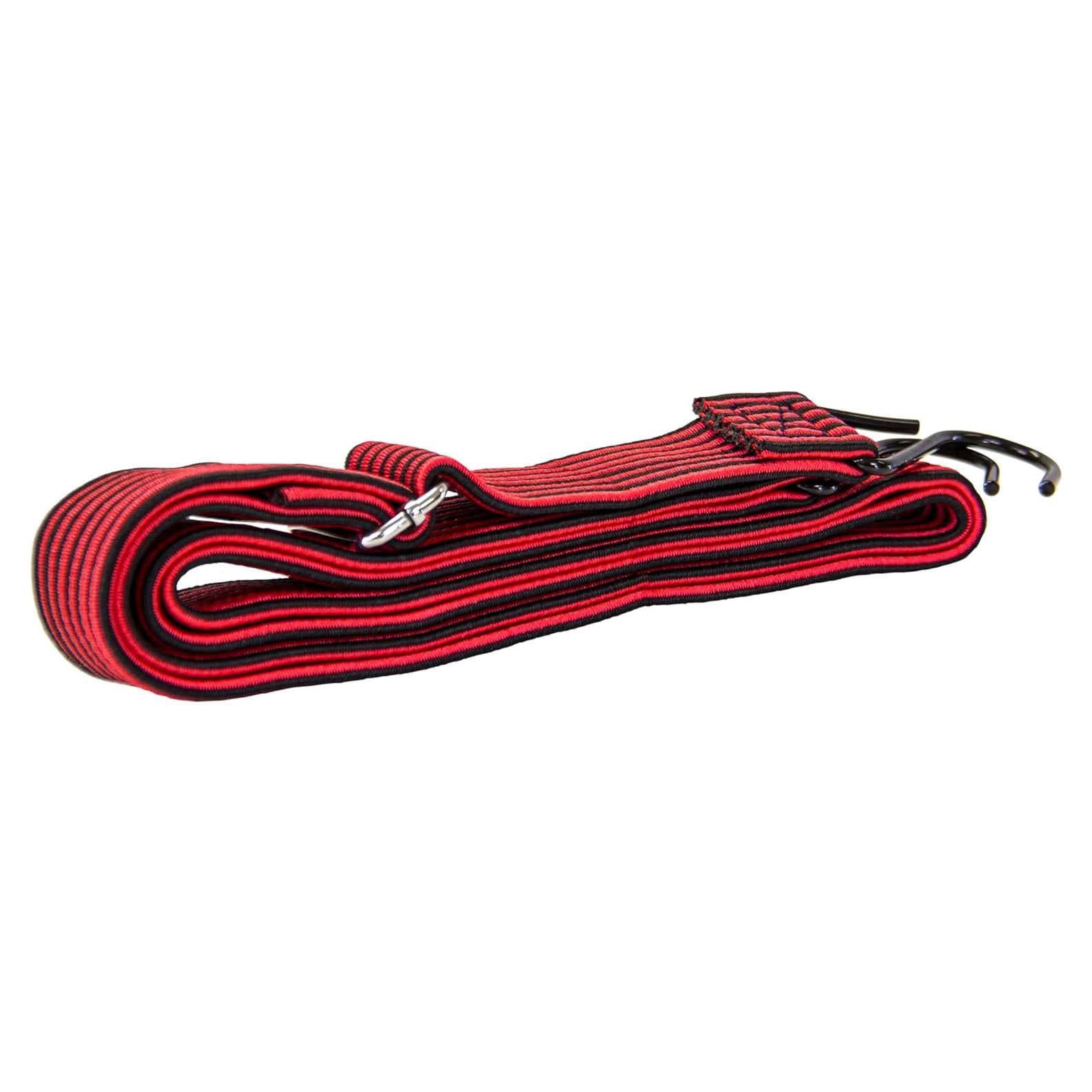 Cuerda Bungee Plana Ajustable dbest 63" con Ganchos Resistente