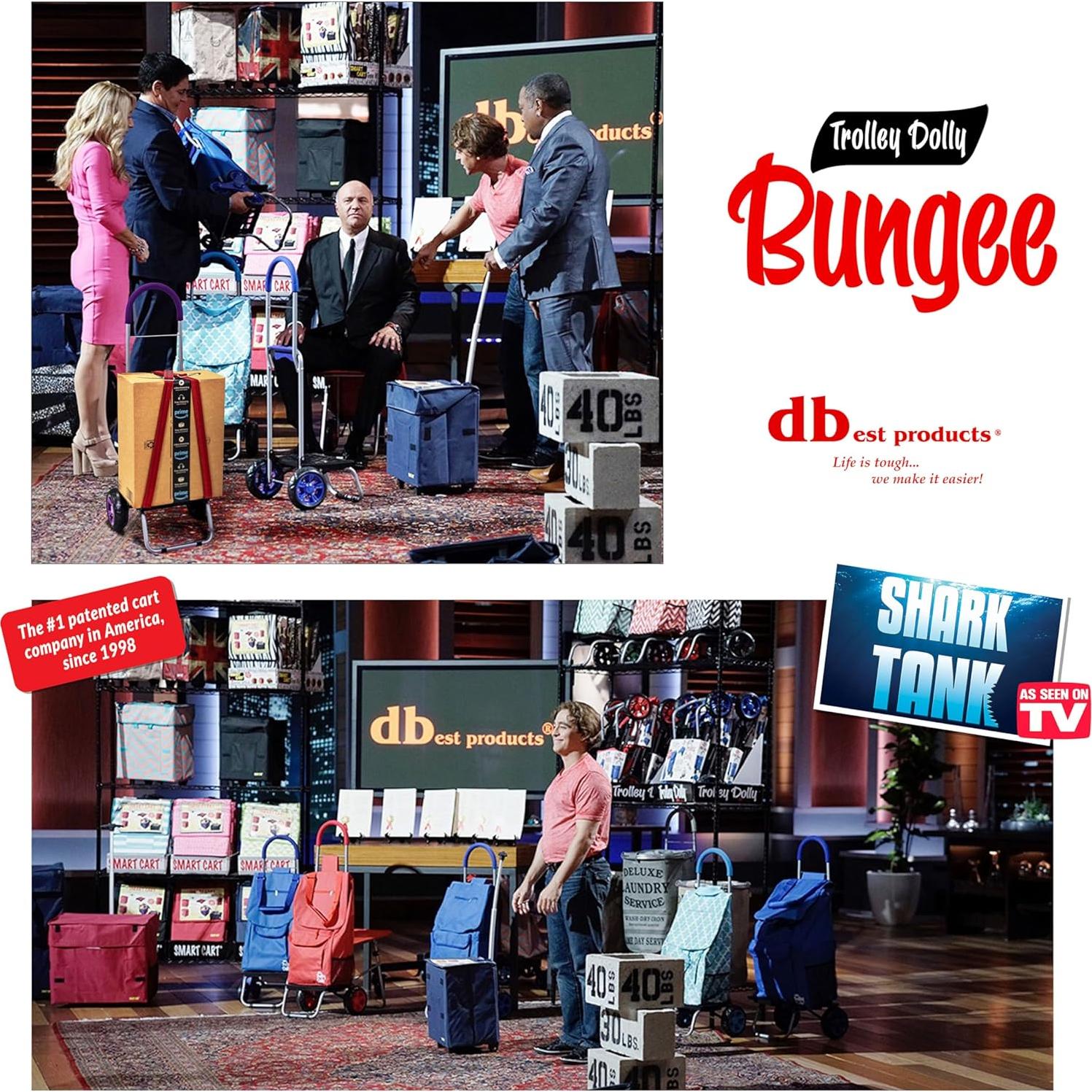 Cuerda Bungee Plana Ajustable dbest 63" con Ganchos Resistente