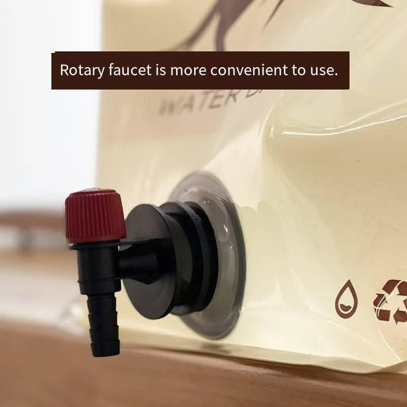 Jarra de Agua Plegable Kunknot 8L con Grifo para Camping