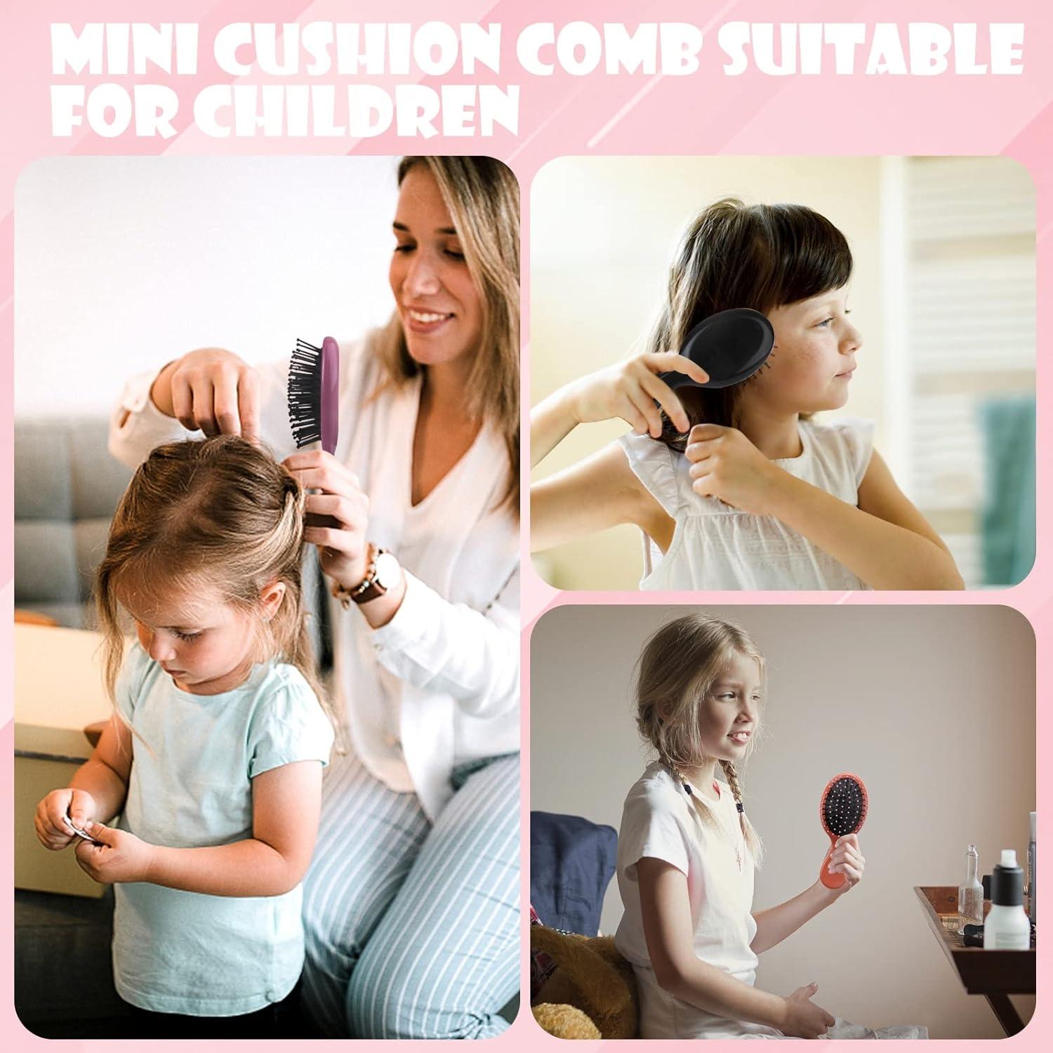 Mini Cepillo para Cabello ANSLCA 28 Paquete Viaje Colorido