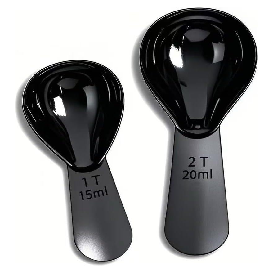 Juego de Cucharas Medidoras Acero Inoxidable LVYKING 15ml 30ml