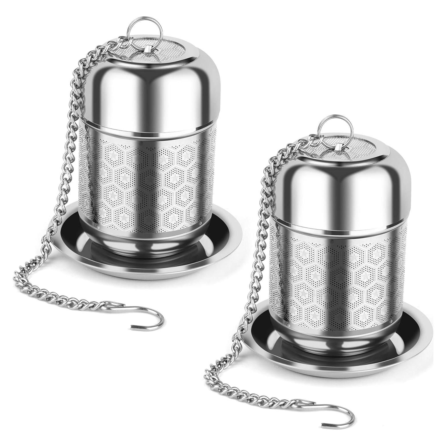 Infusor de Té Suelto CENHANG Acero Inoxidable 304 - 2 Piezas