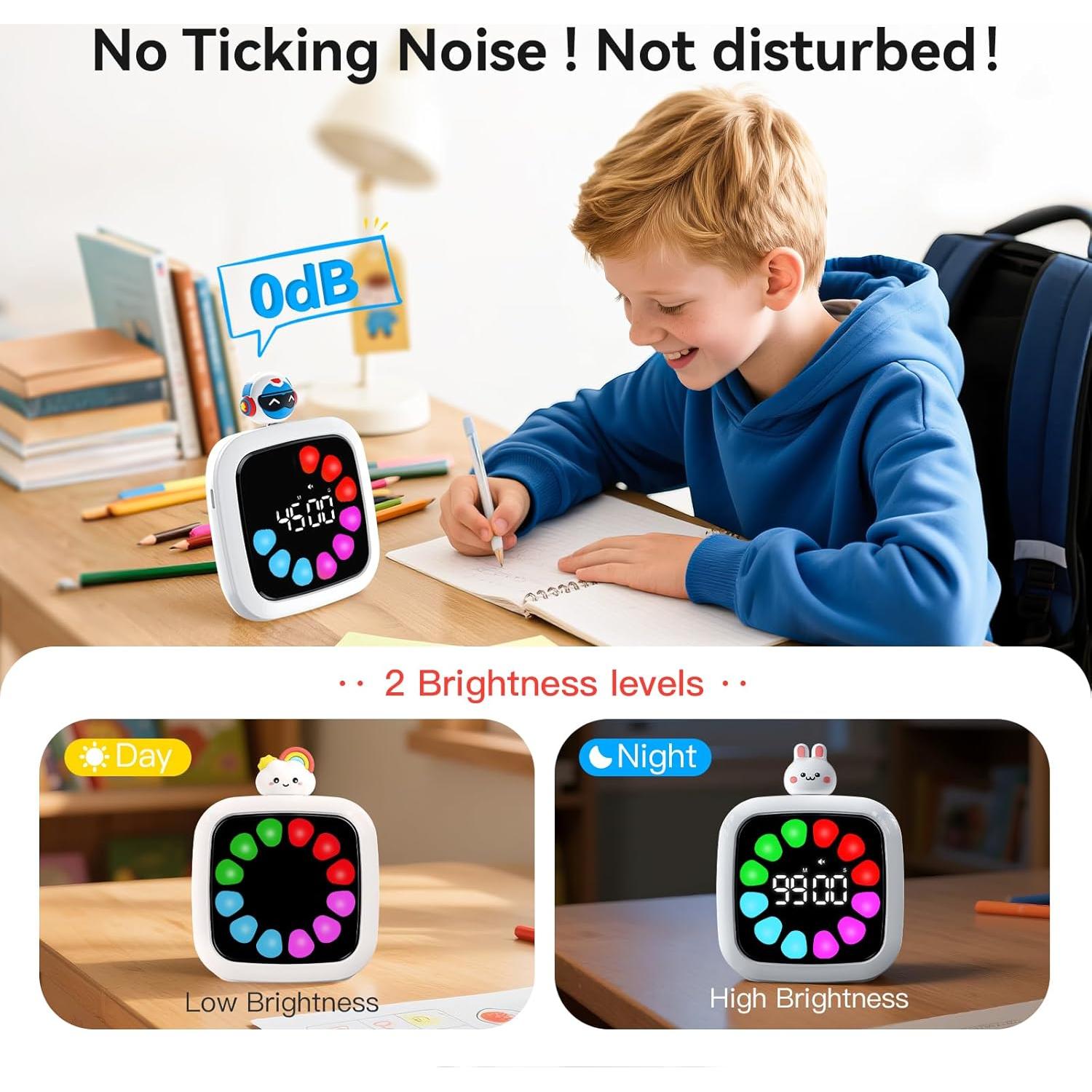 Temporizador Visual Digital Yunbaoit VT11 para Niños 99 Minutos