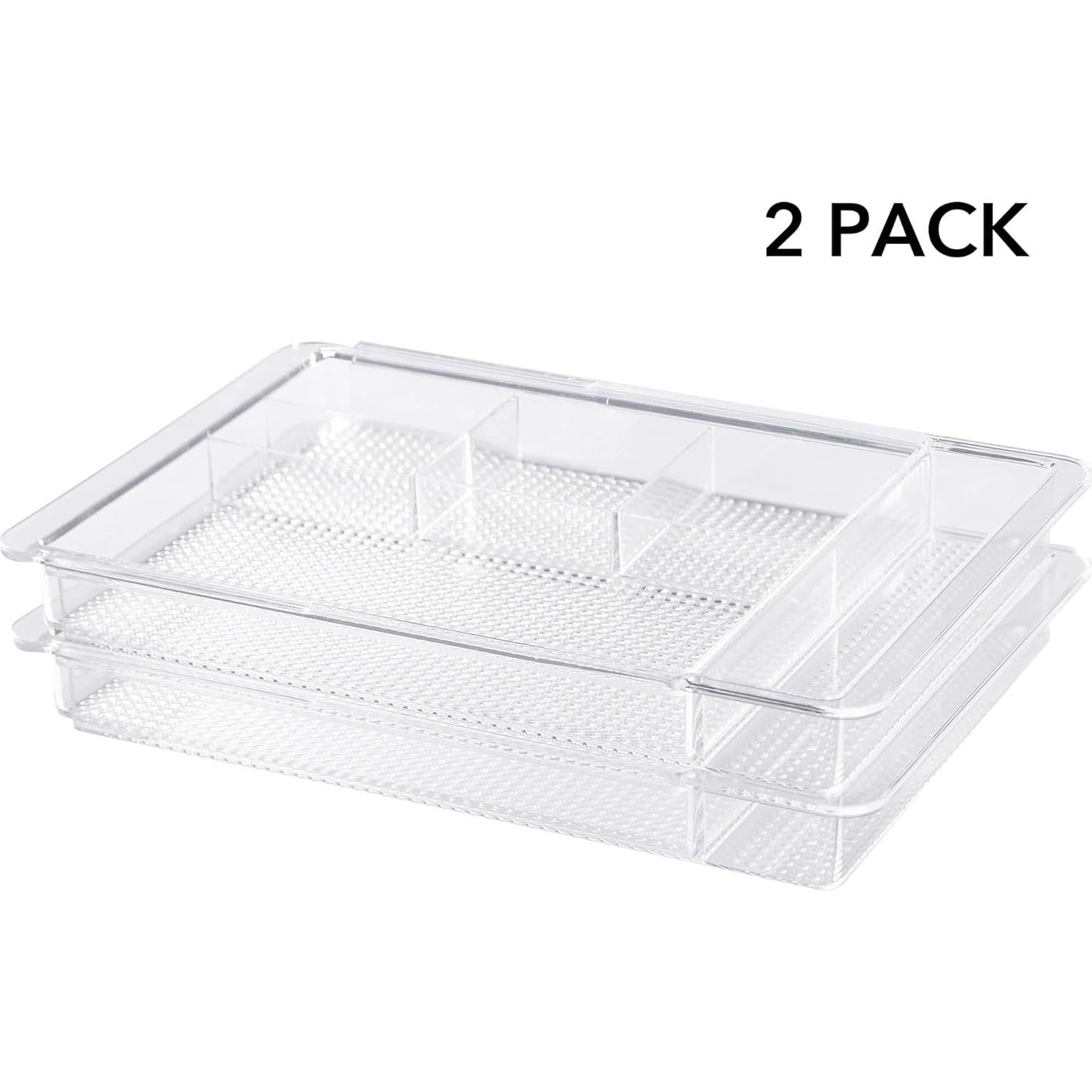 Organizador de Cajones Expandible Oubonun 28.2x19.5cm 2 Paquetes
