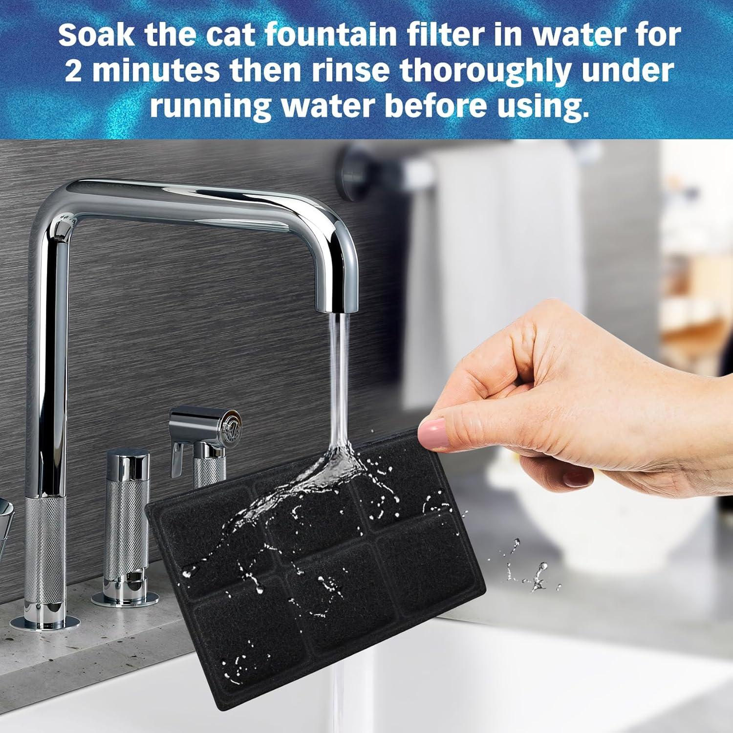 Filtros de Carbón Premium PetSafe para Fuentes Drinkwell - 10 Unidades