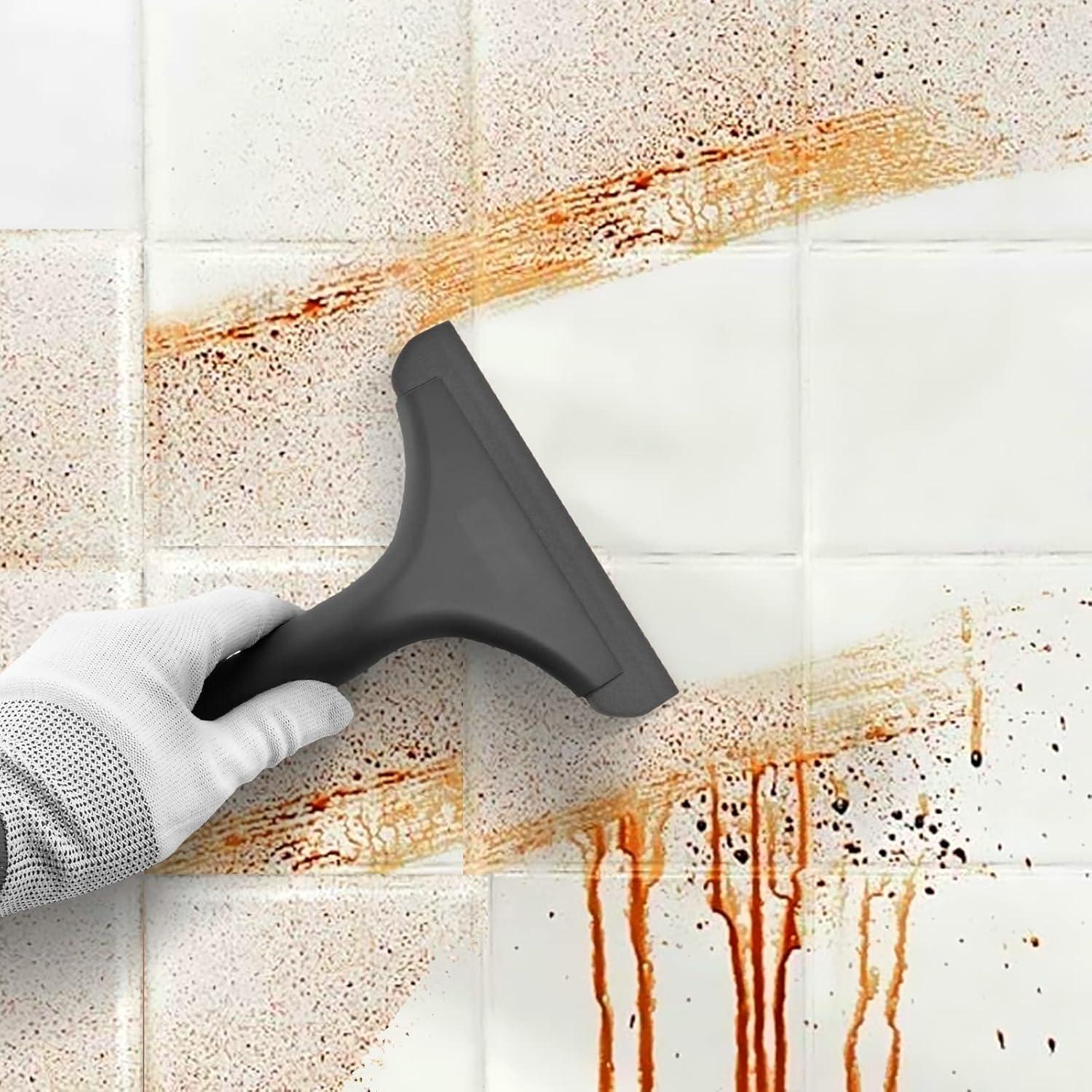 Limpiador de Ventanas EHDIS 12.7 cm y 15 cm Silicona Ergonómico