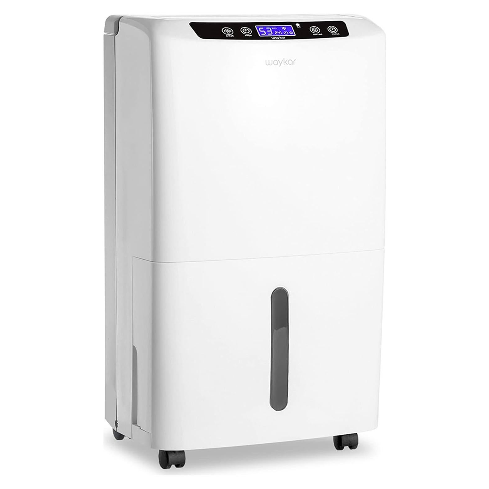Deshumidificador Waykar 34 Pintas para 185.8 m² con Drenaje Automático